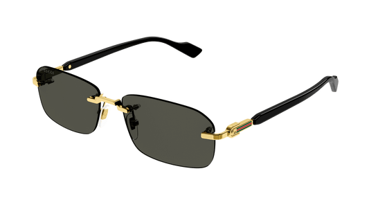 Gold Sunglasses Gucci 889652394190