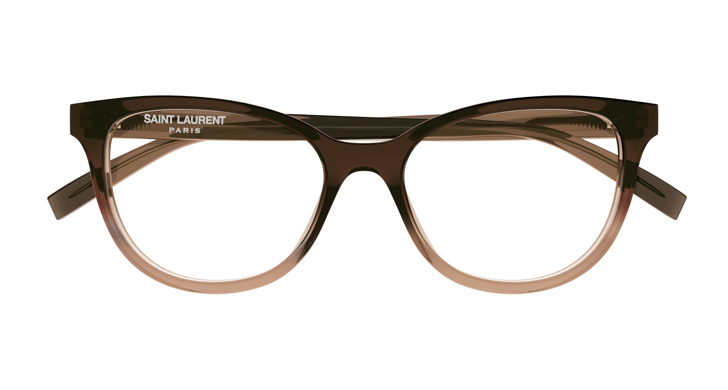 Brown Eyeglasses Saint Laurent 889652377155