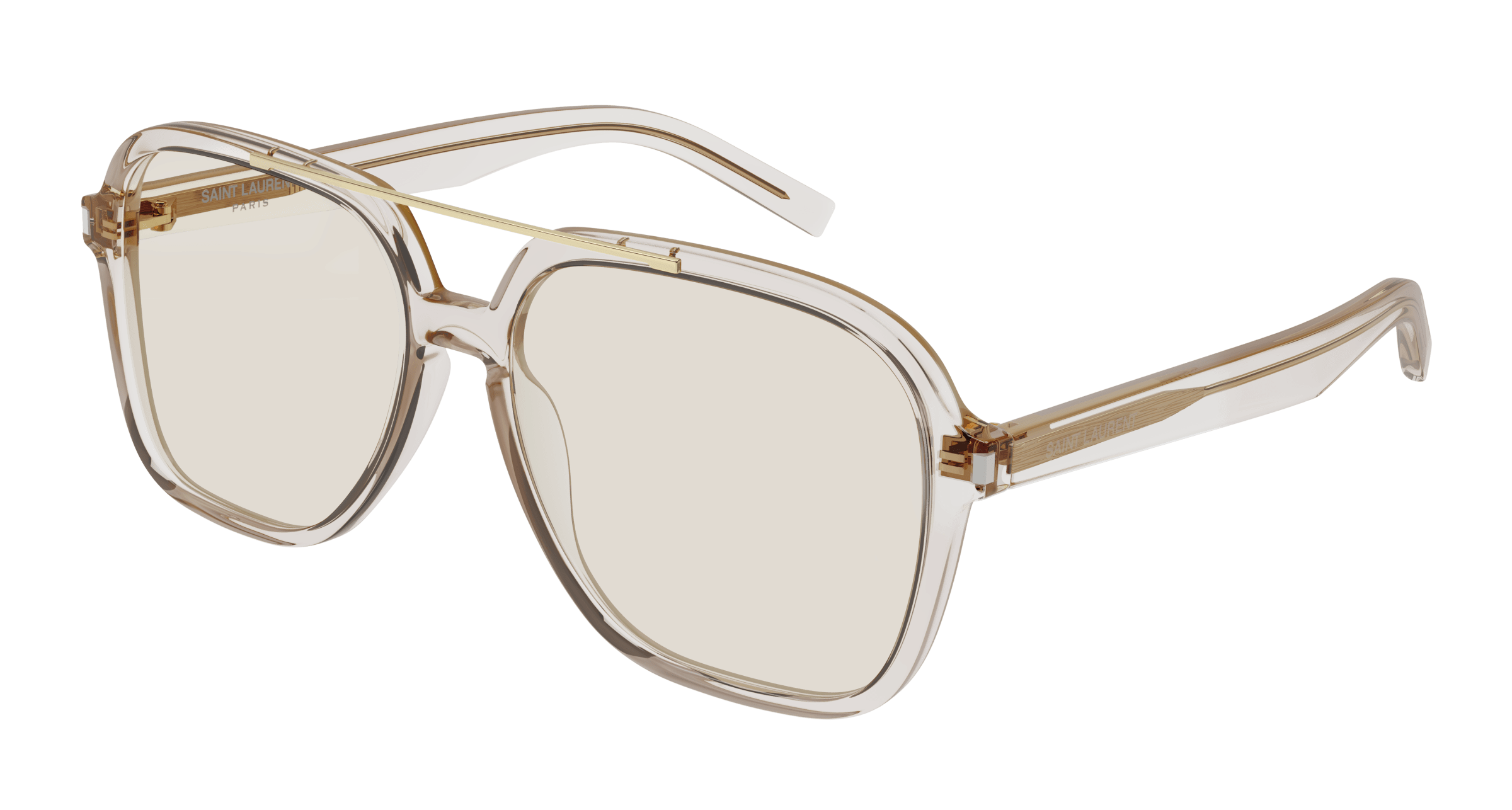 Beige Sunglasses Saint Laurent 889652396941