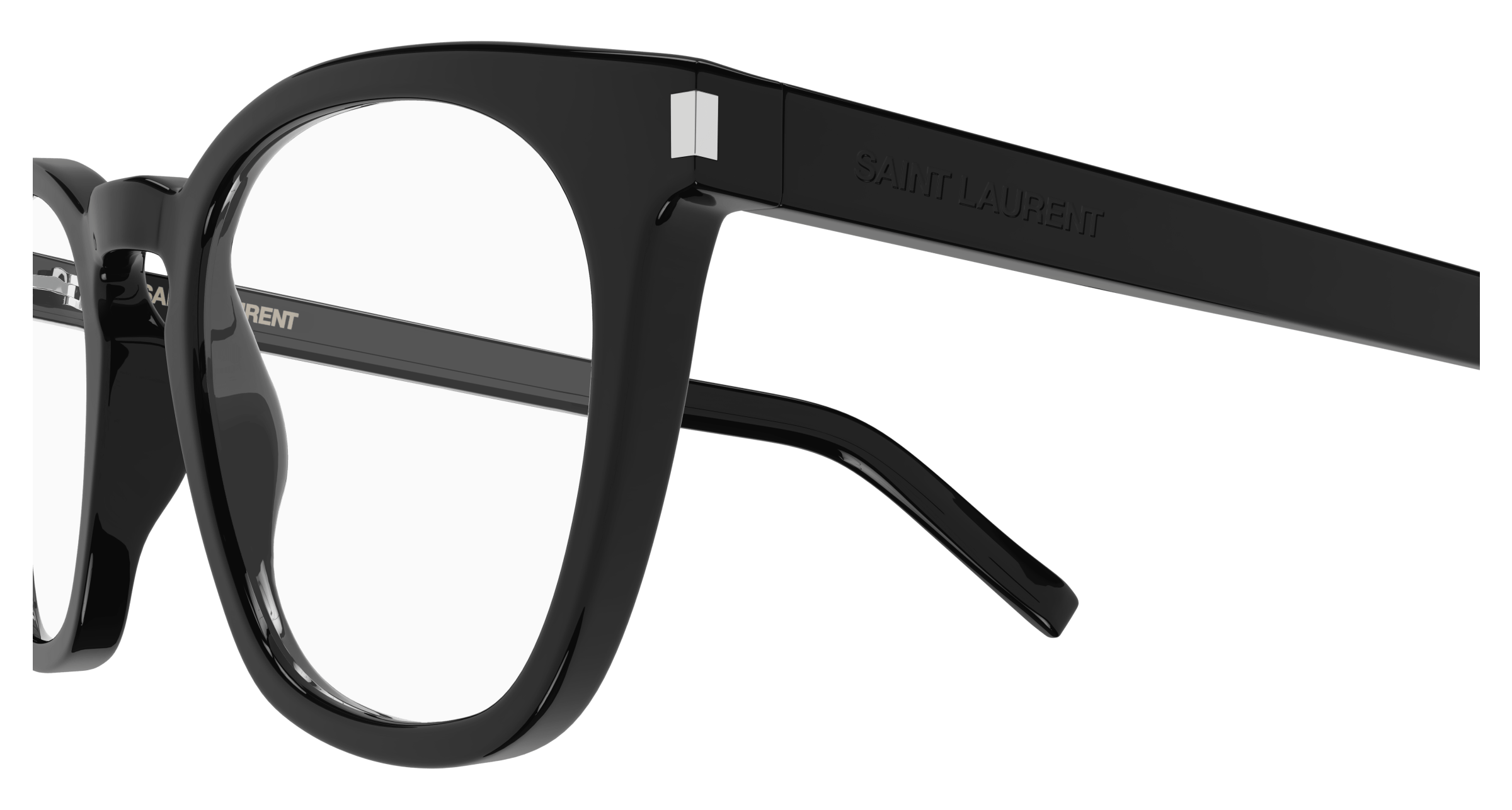 Black Eyeglasses Saint Laurent 889652376660