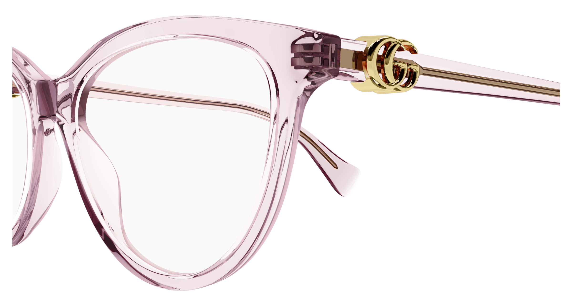 Pink Eyeglasses Gucci 889652392769