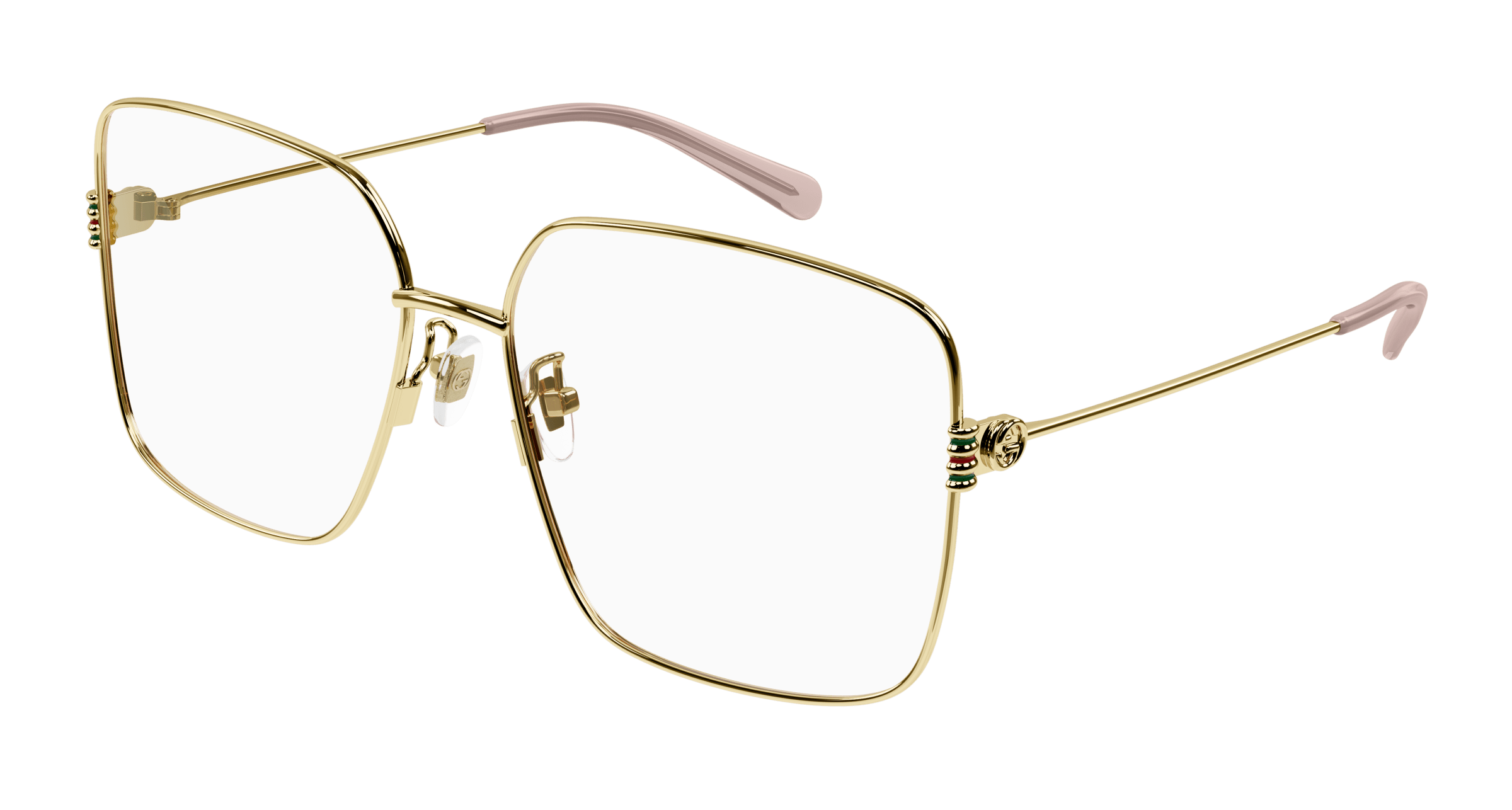 Gold Eyeglasses Gucci 889652412771