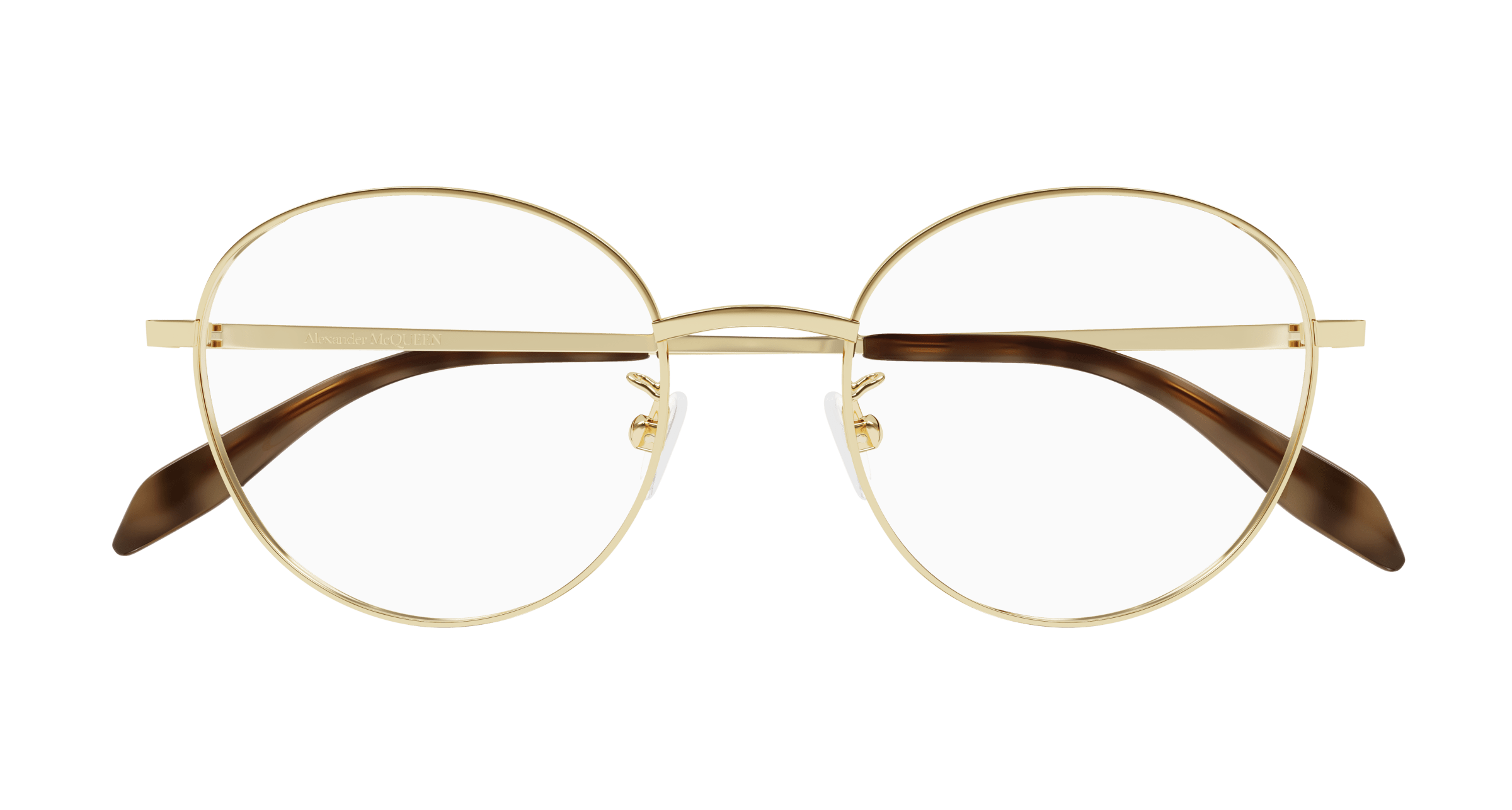 Alexander McQueen AM0414O Gold 889652434346