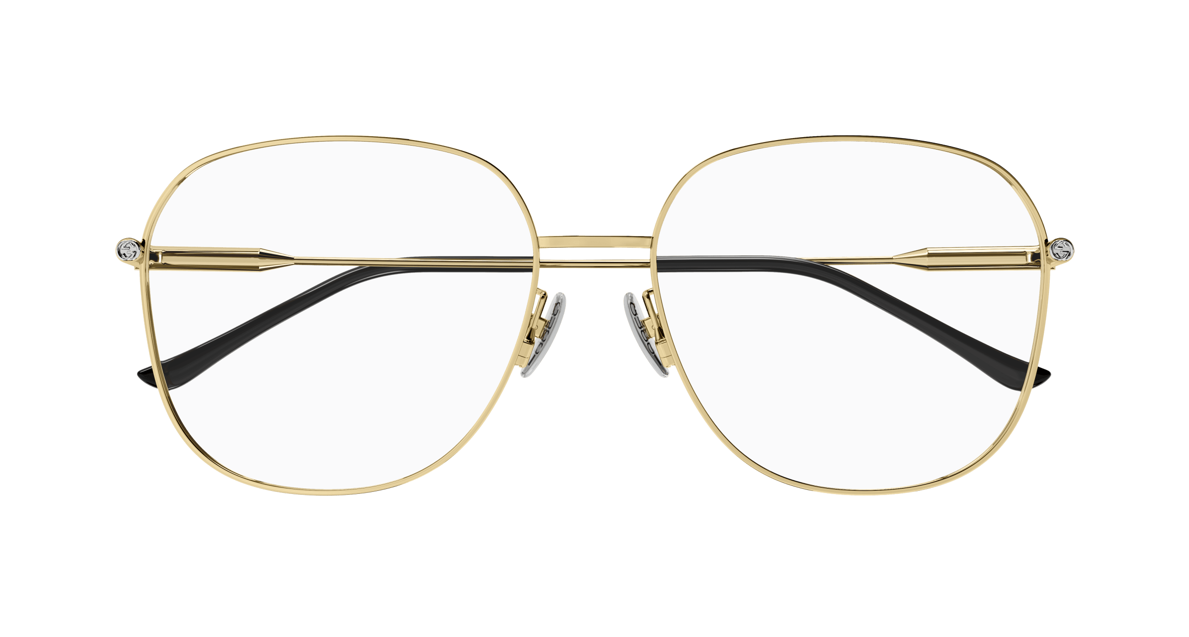 Gold Eyeglasses Gucci 889652440842