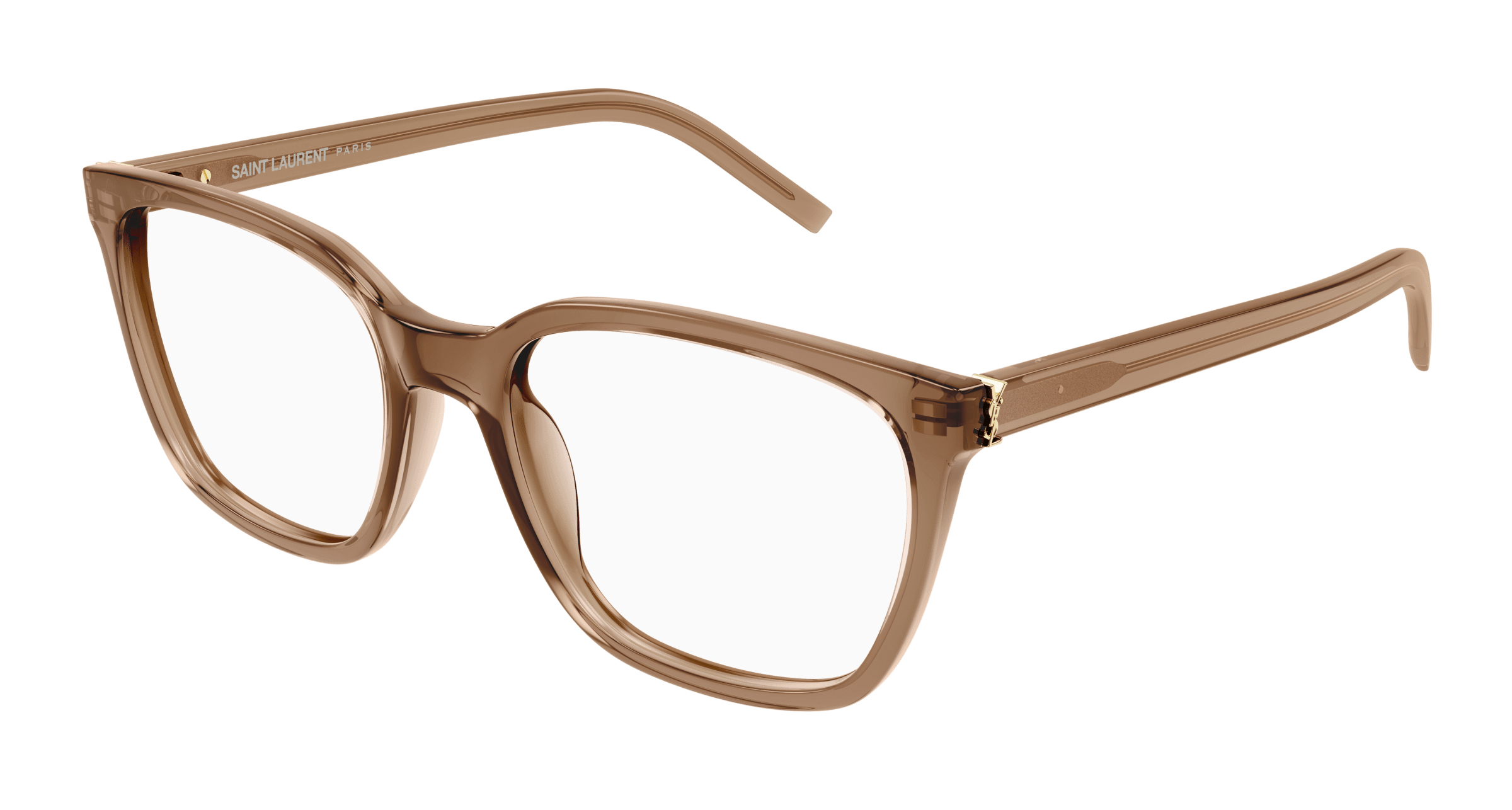 Brown Eyeglasses Saint Laurent 889652454665