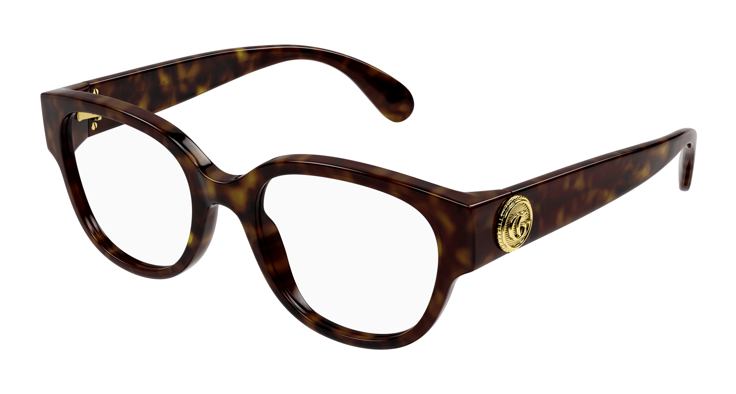 Havana Eyeglasses Gucci 889652437996