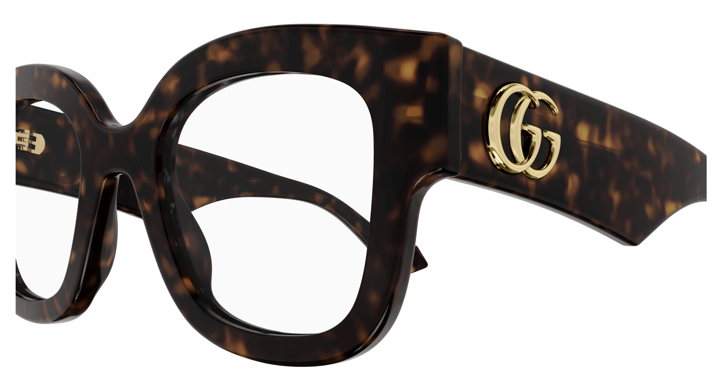 Havana Eyeglasses Gucci 889652439136