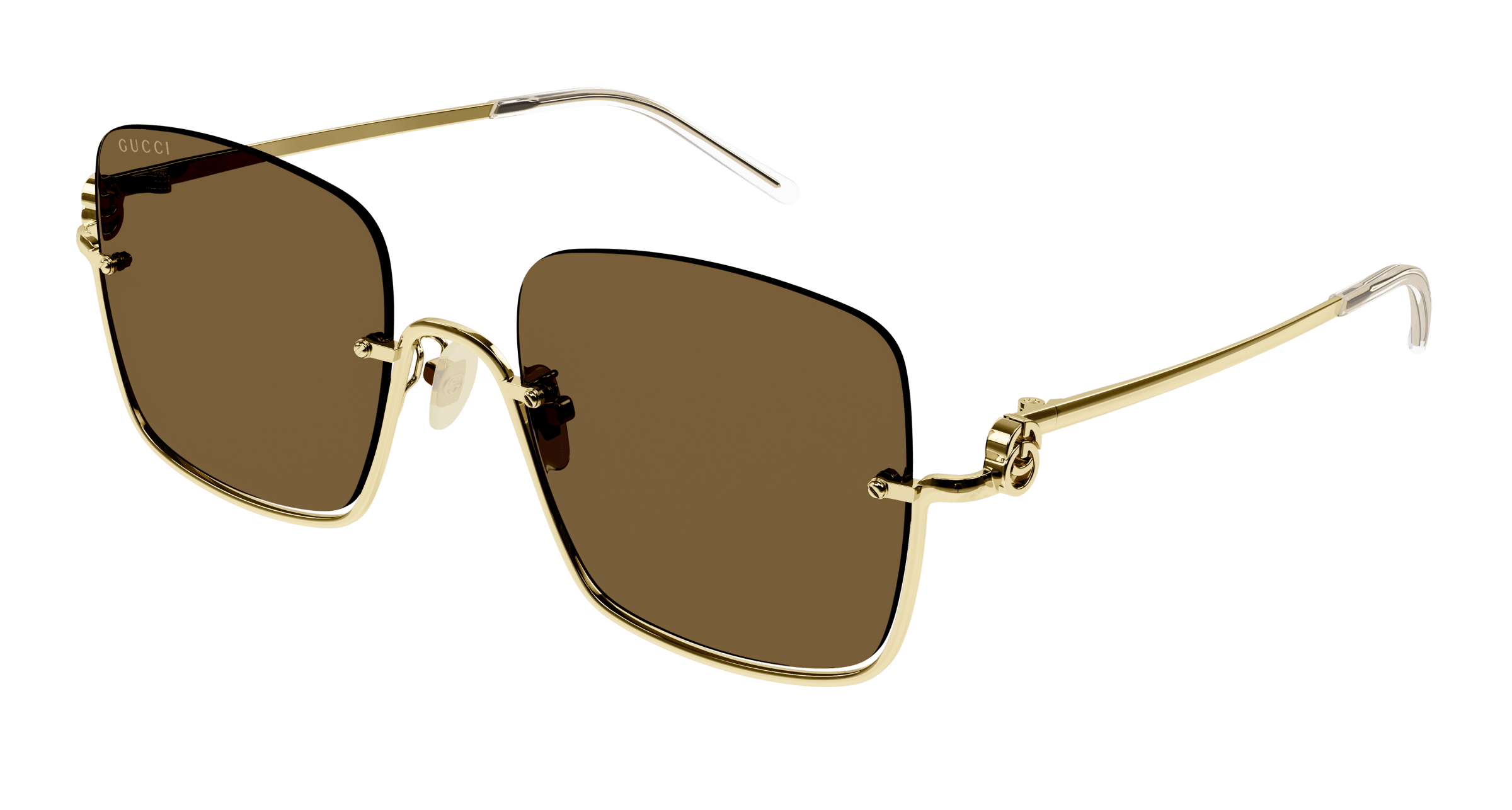 Gold Sunglasses Gucci 889652412719