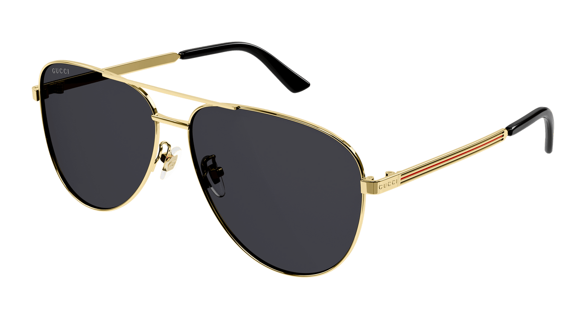 Gold Sunglasses Gucci 889652394619