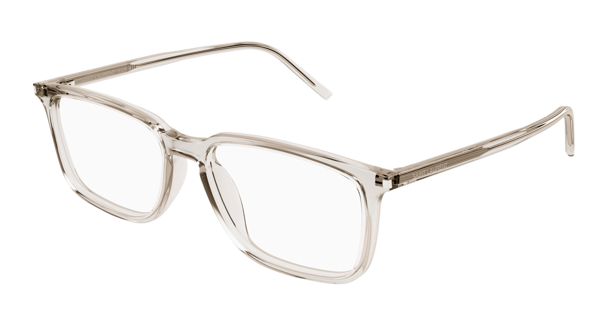 Beige Eyeglasses Saint Laurent 889652453804