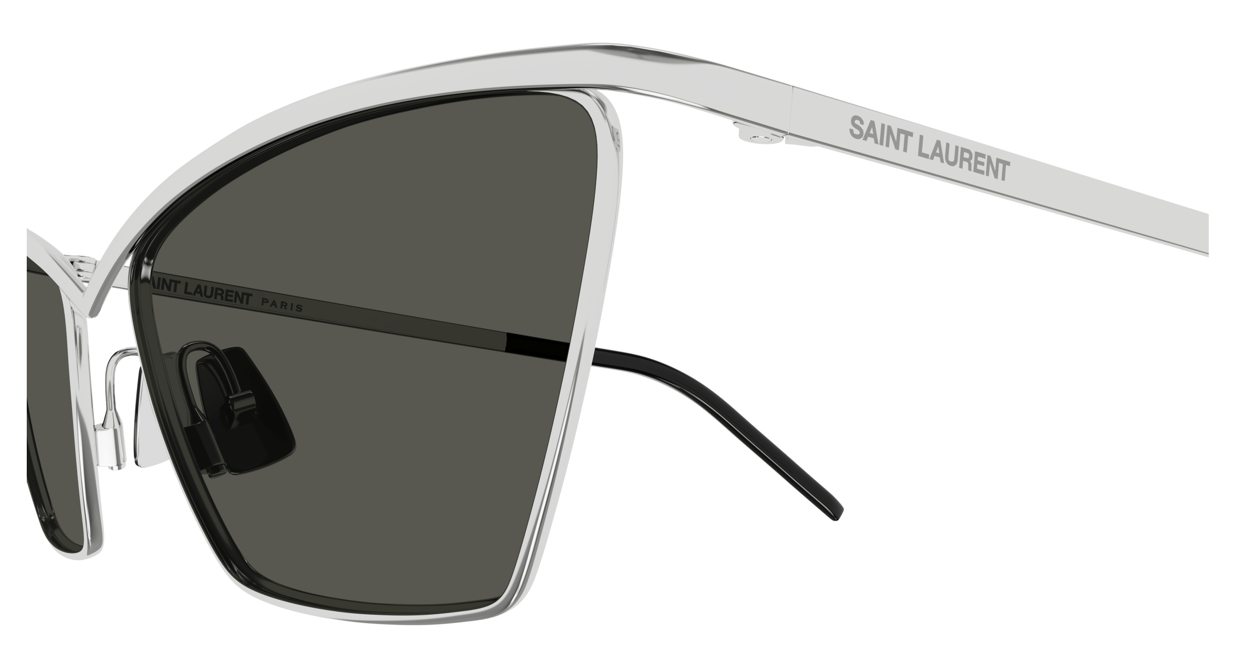 Silver Sunglasses Saint Laurent 889652453316