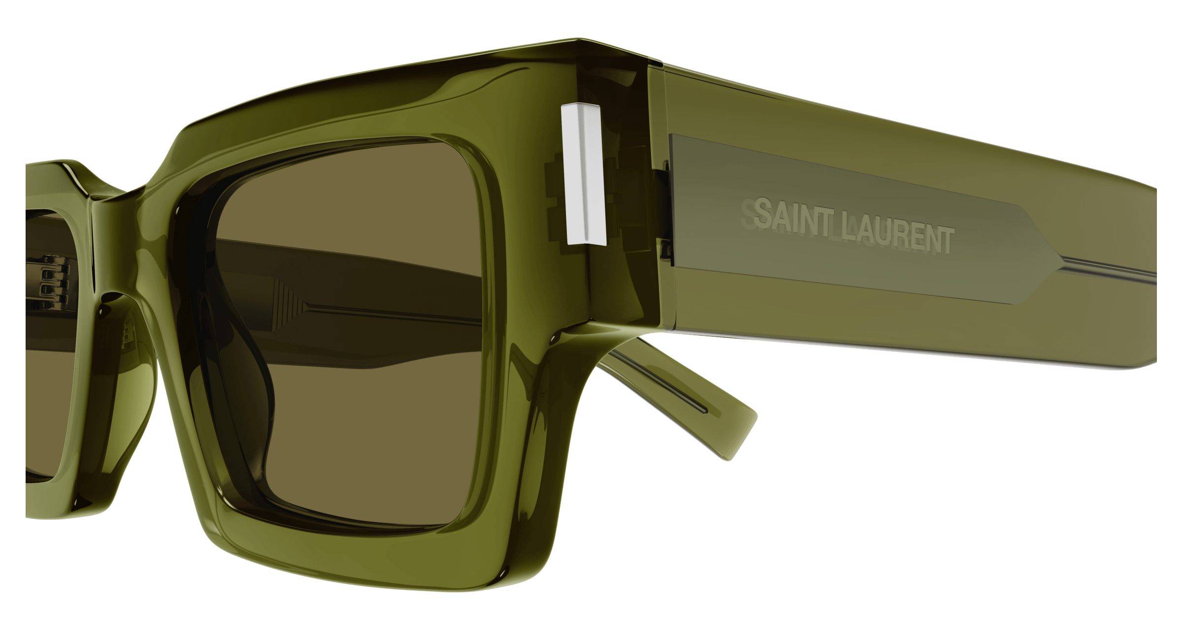 Green Sunglasses Saint Laurent 889652420387