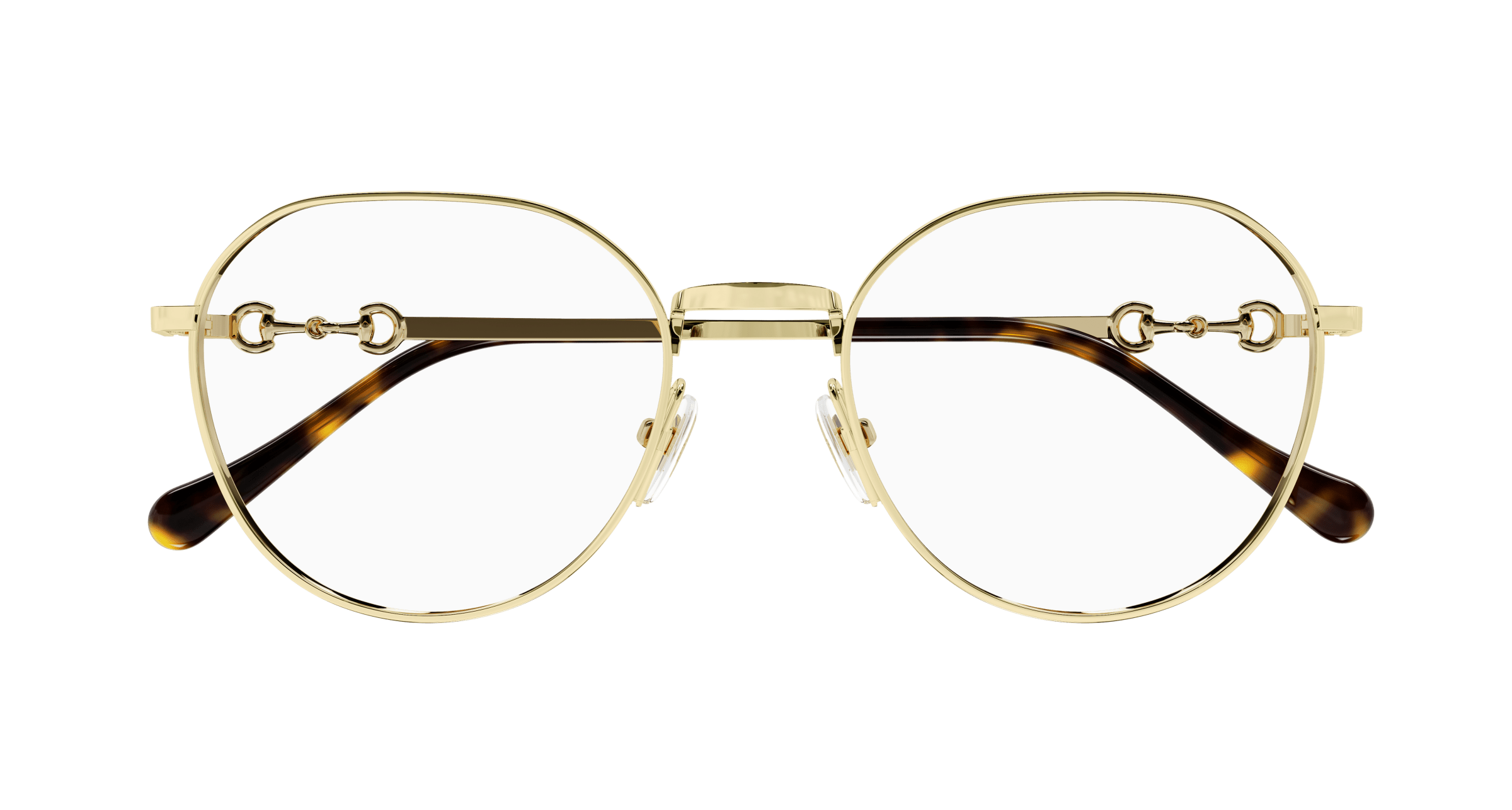 Gold Eyeglasses Gucci 889652415116