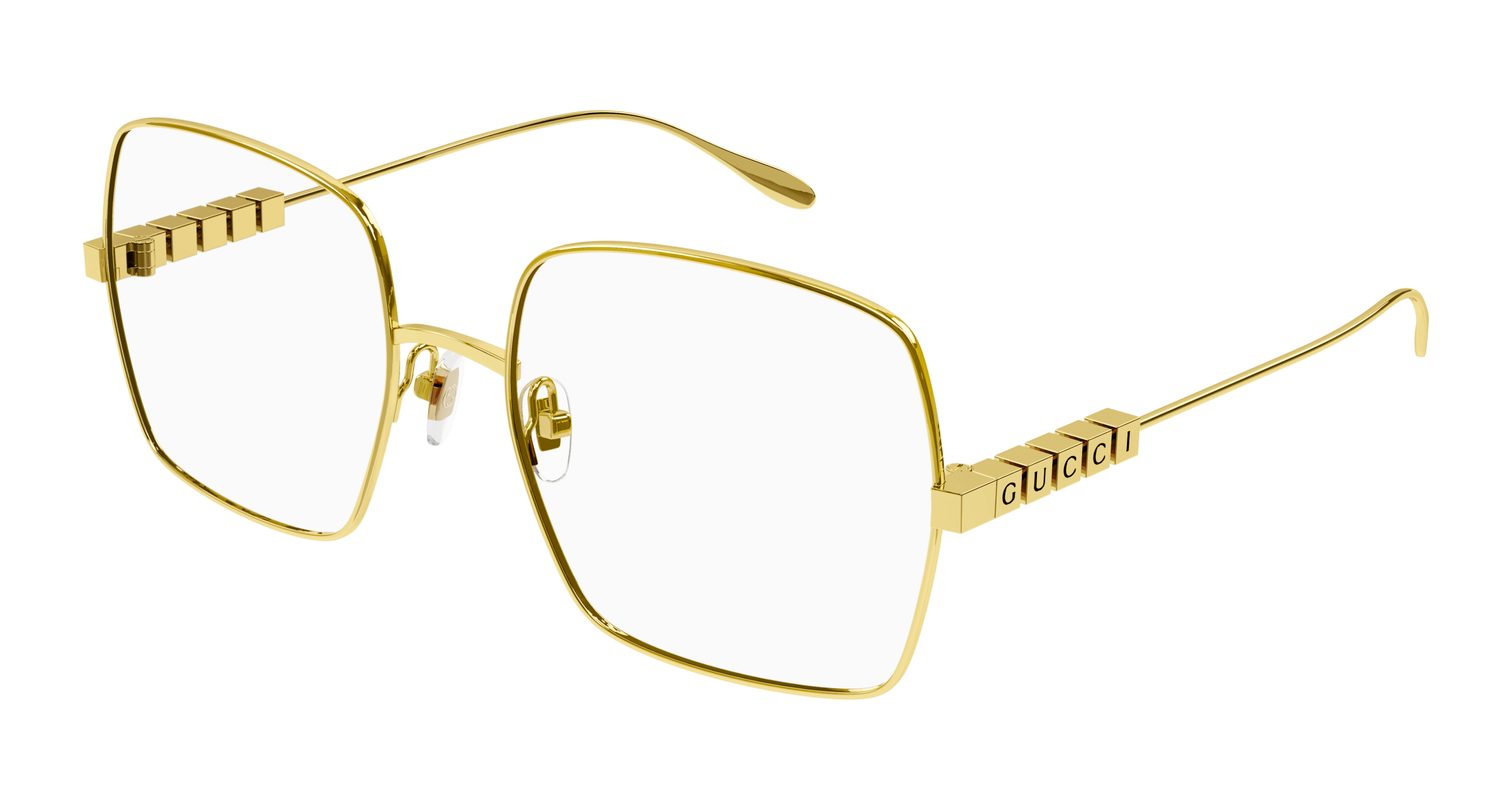 Gold Eyeglasses Gucci 889652441467