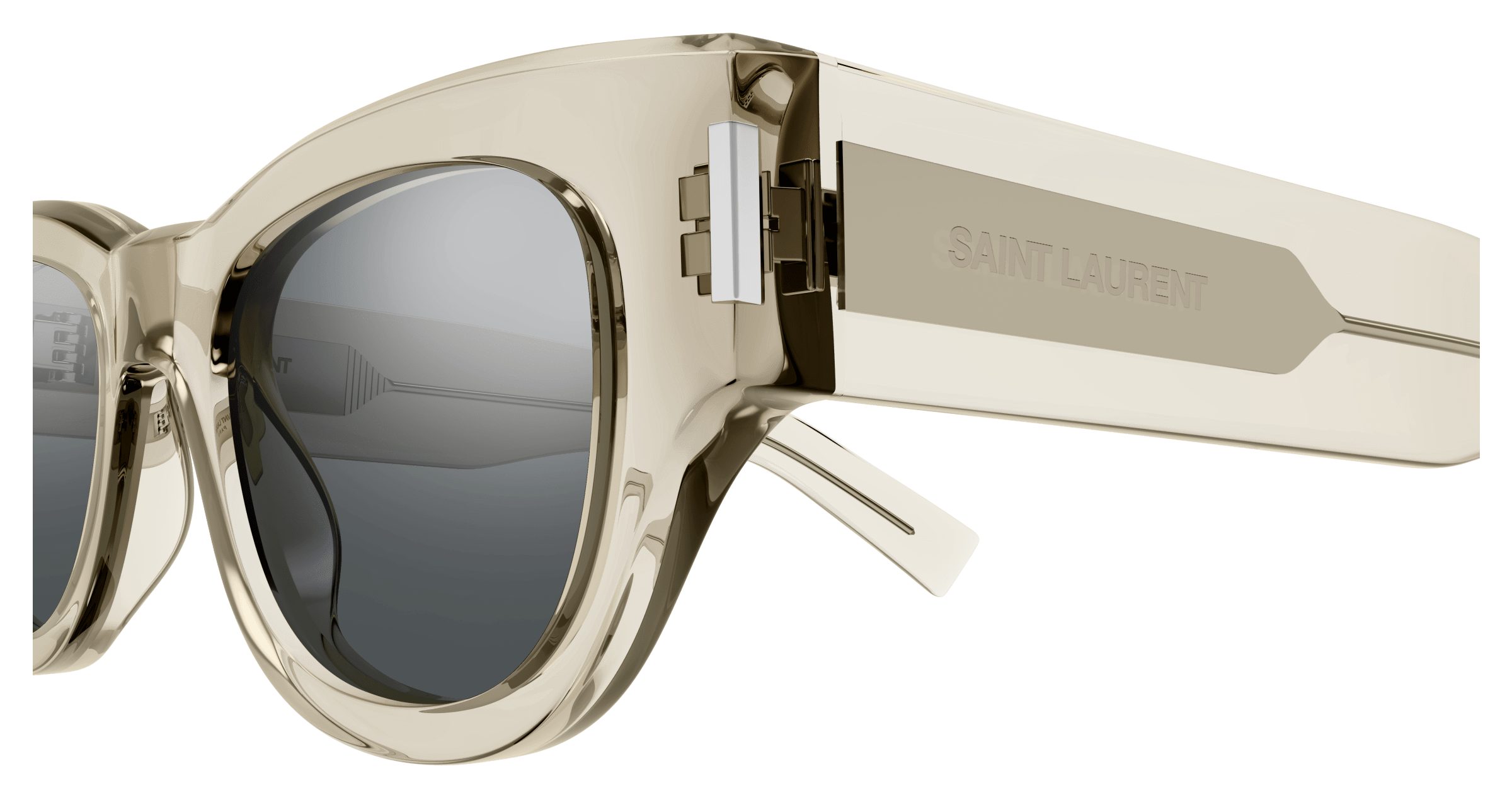 Beige Sunglasses Saint Laurent 889652420073