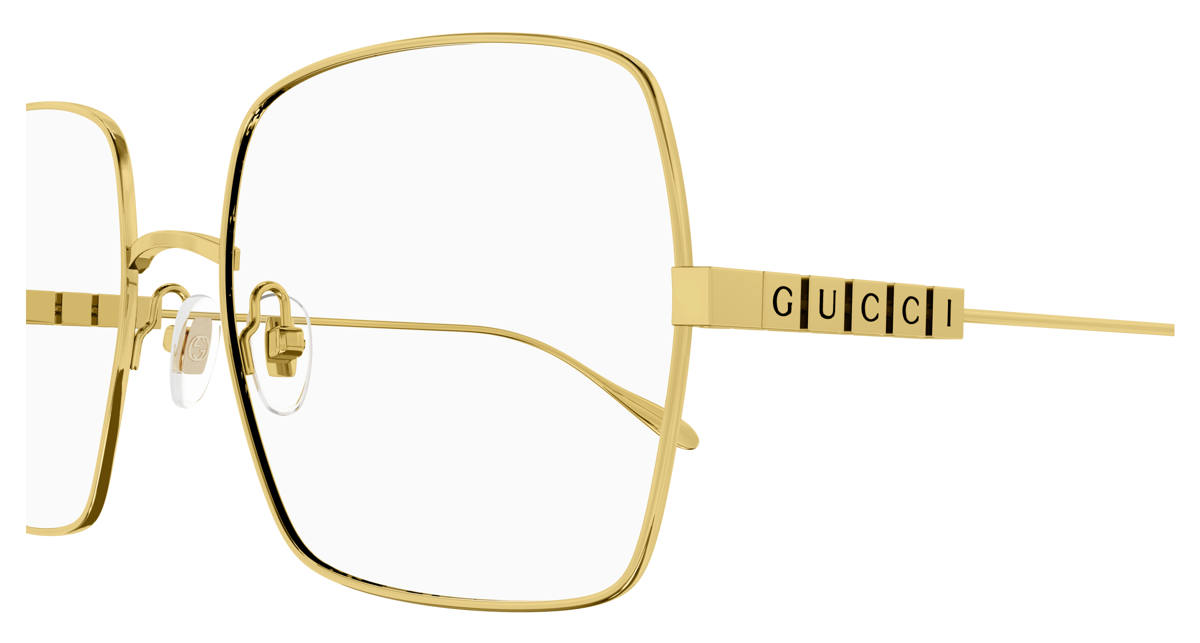 Gucci GG1434O Gold (Transparent) 889652441467