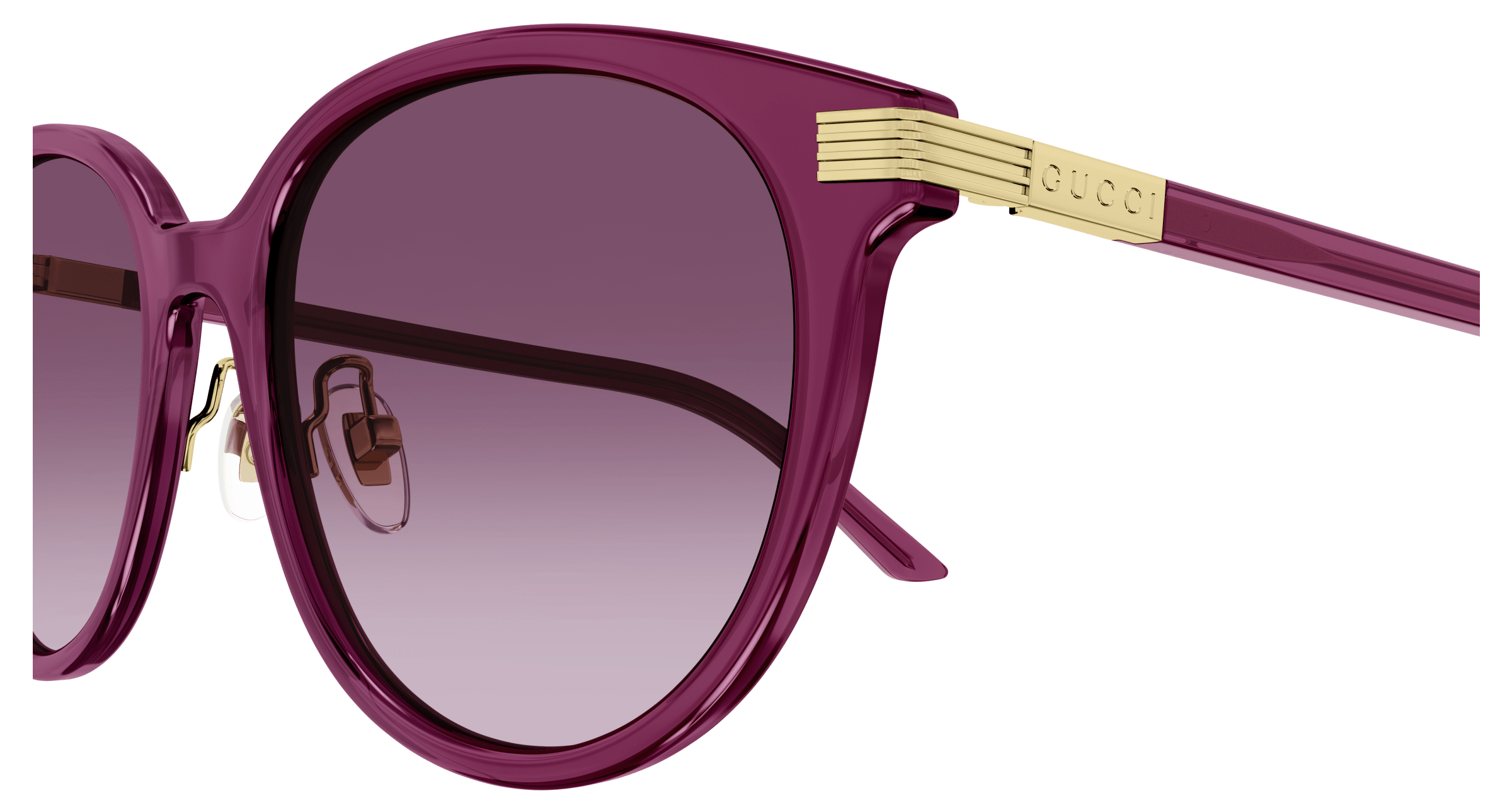 Burgundy Sunglasses Gucci 889652440989