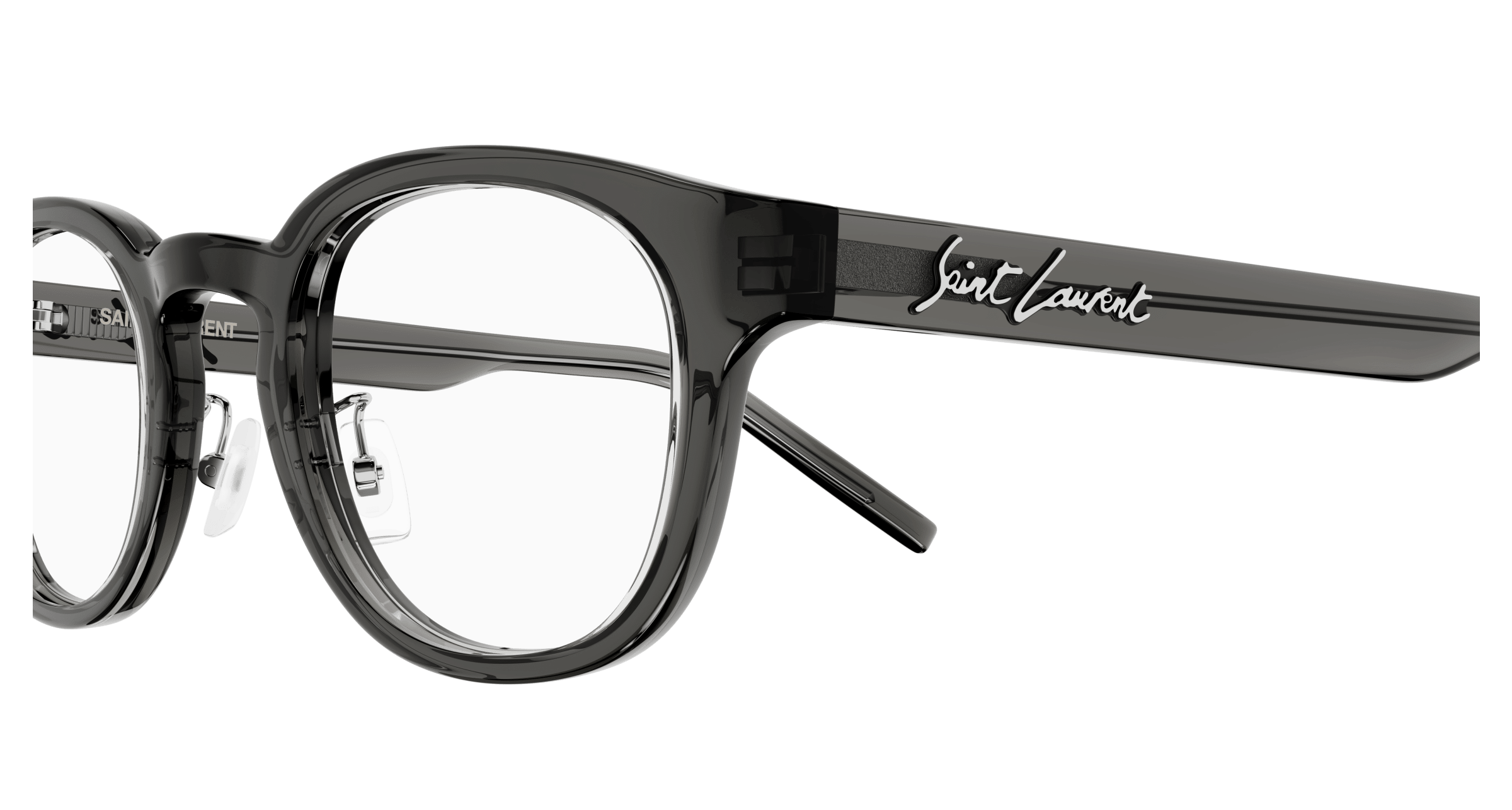 Grey Eyeglasses Saint Laurent 889652446264