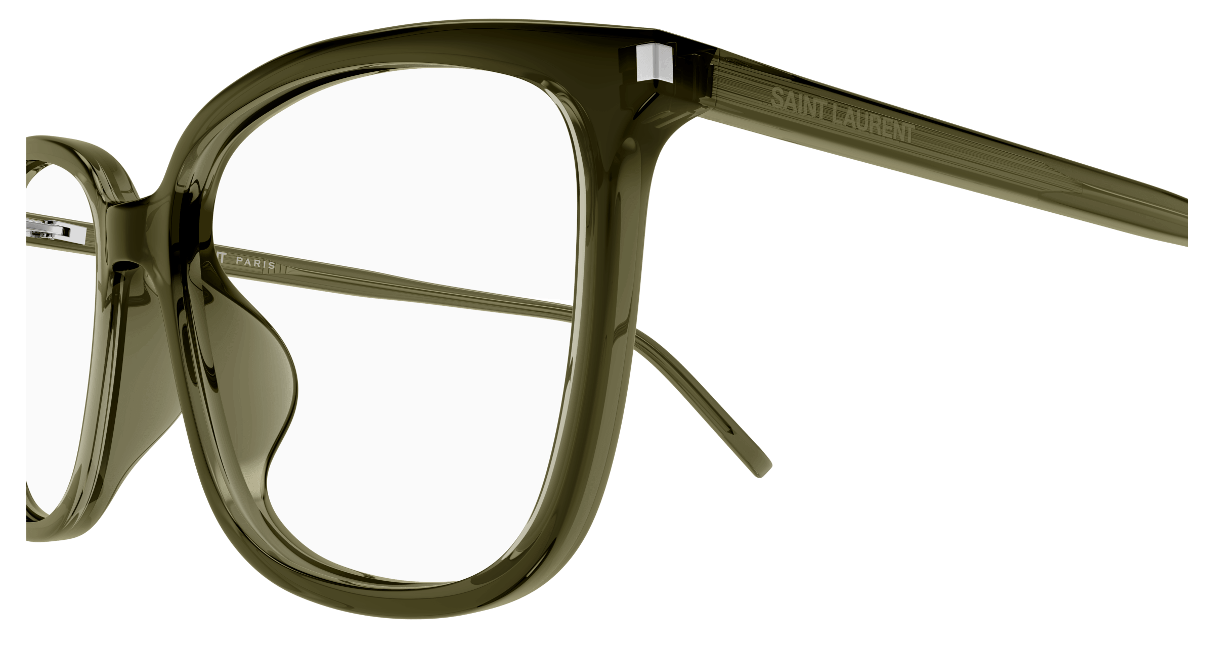 Green Eyeglasses Saint Laurent 889652429304