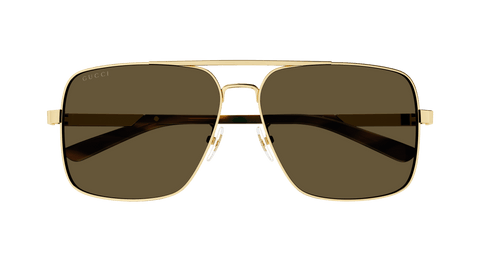 Gold Sunglasses Gucci 889652413815