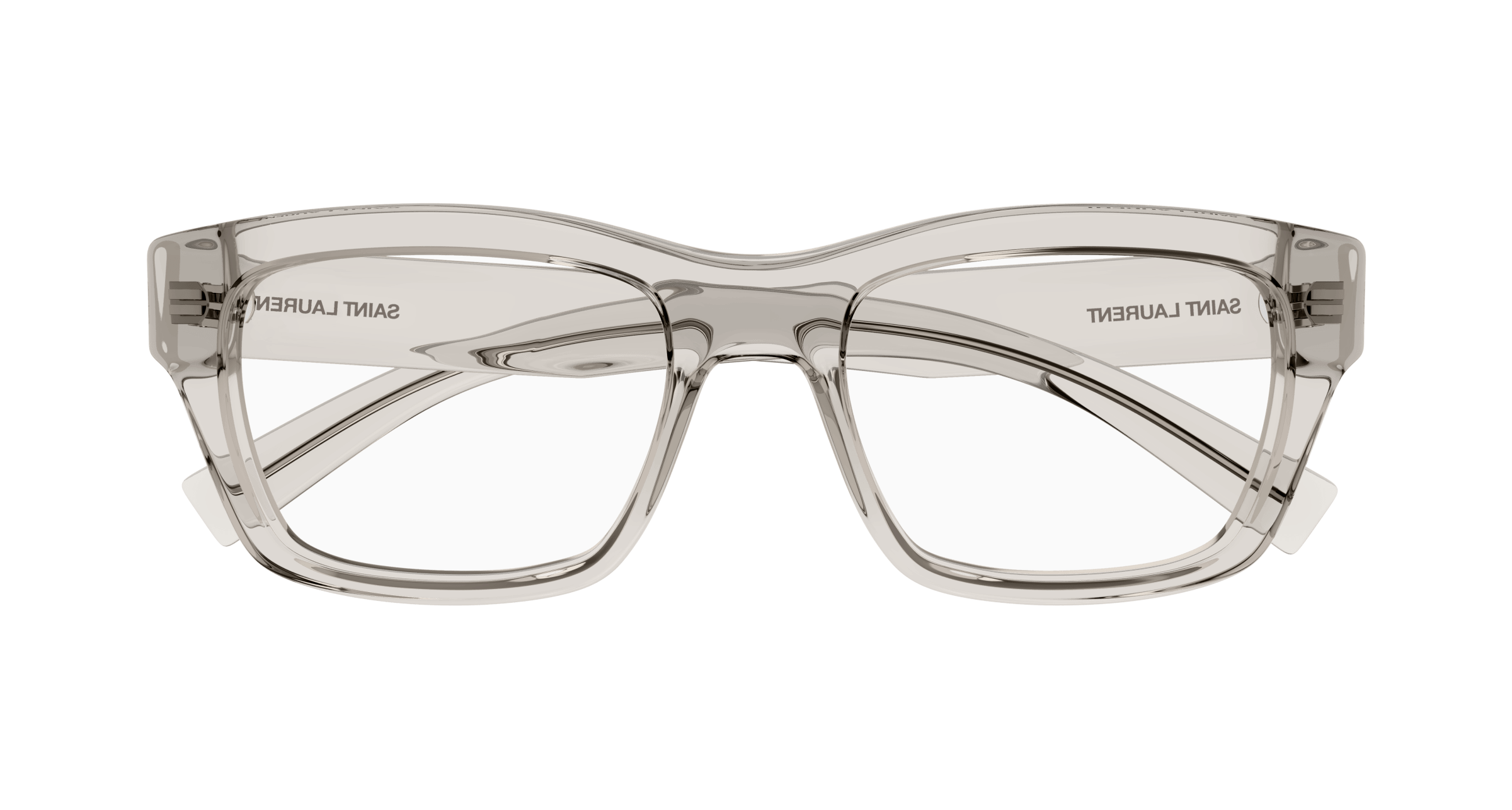 Beige Eyeglasses Saint Laurent 889652445472