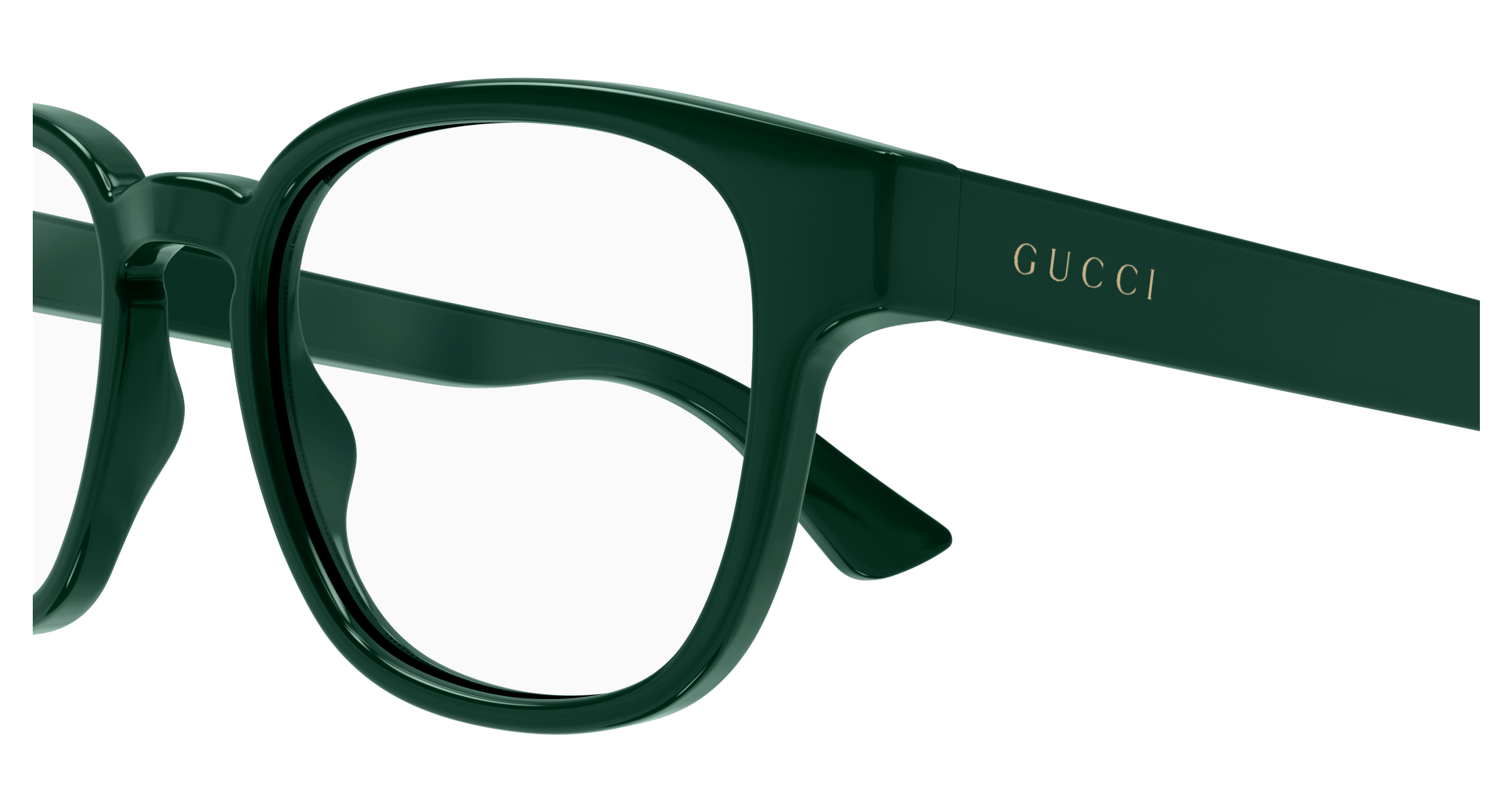 Green Eyeglasses Gucci 889652413198