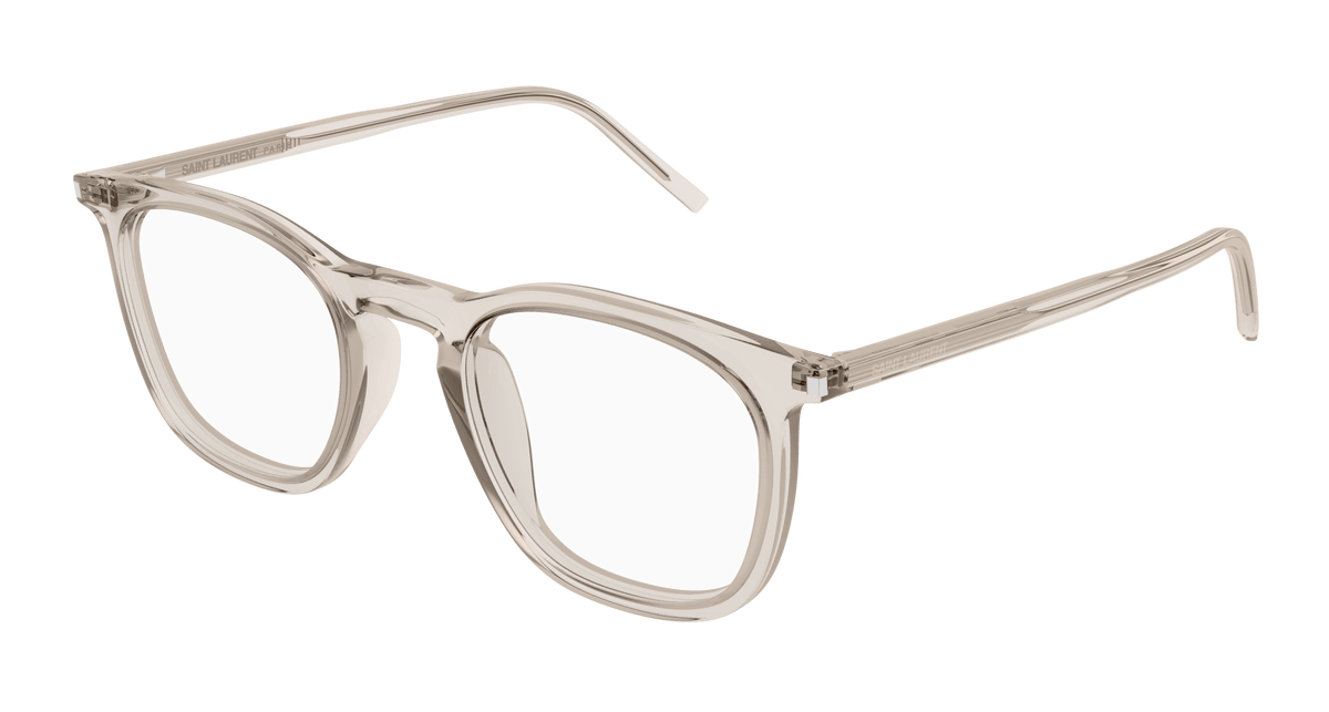 Beige Eyeglasses Saint Laurent 889652445908