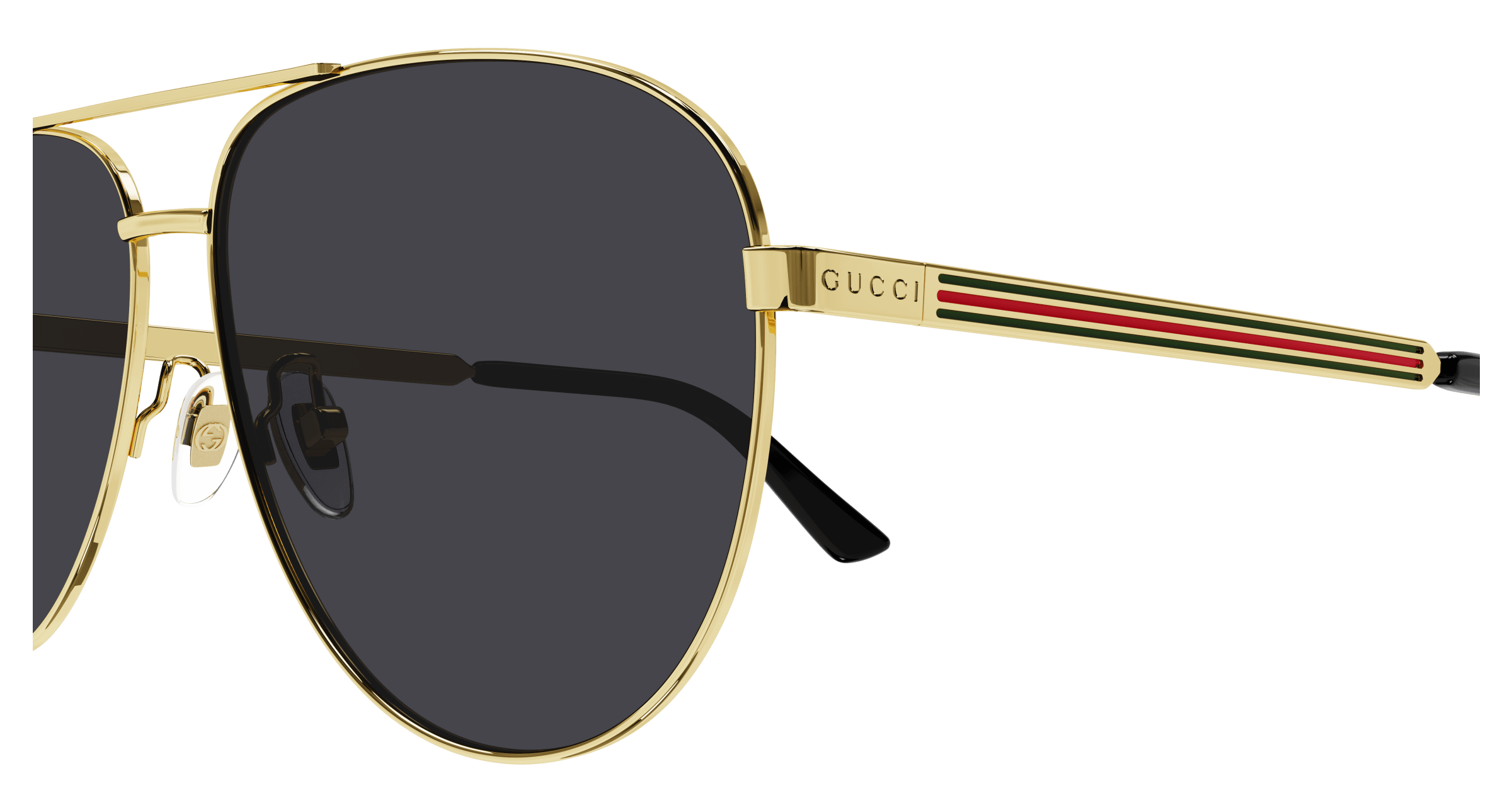 Gold Sunglasses Gucci 889652394619