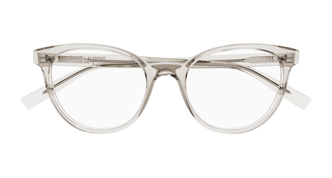 Beige Eyeglasses Saint Laurent 889652421063