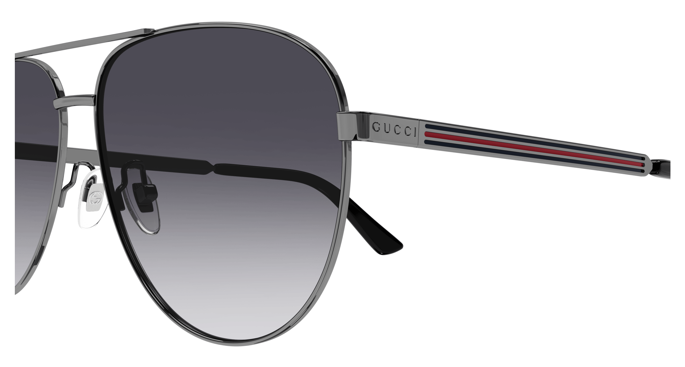 Gunmetal Sunglasses Gucci 889652394633