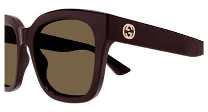 Burgundy Sunglasses Gucci 889652412924