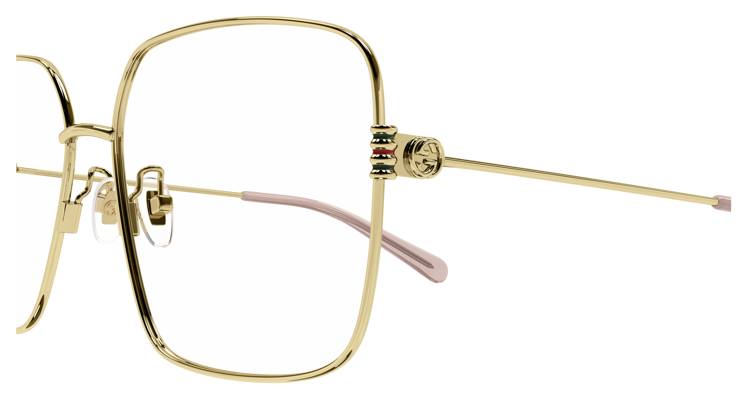 Gold Eyeglasses Gucci 889652412771