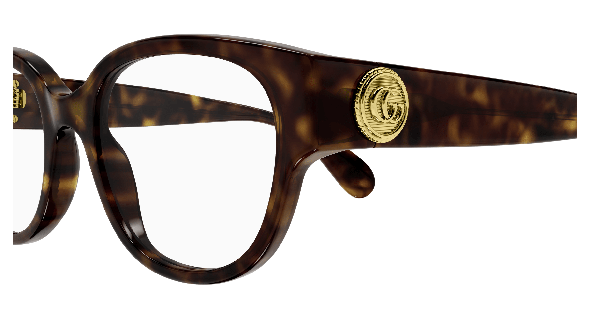 Havana Eyeglasses Gucci 889652437996