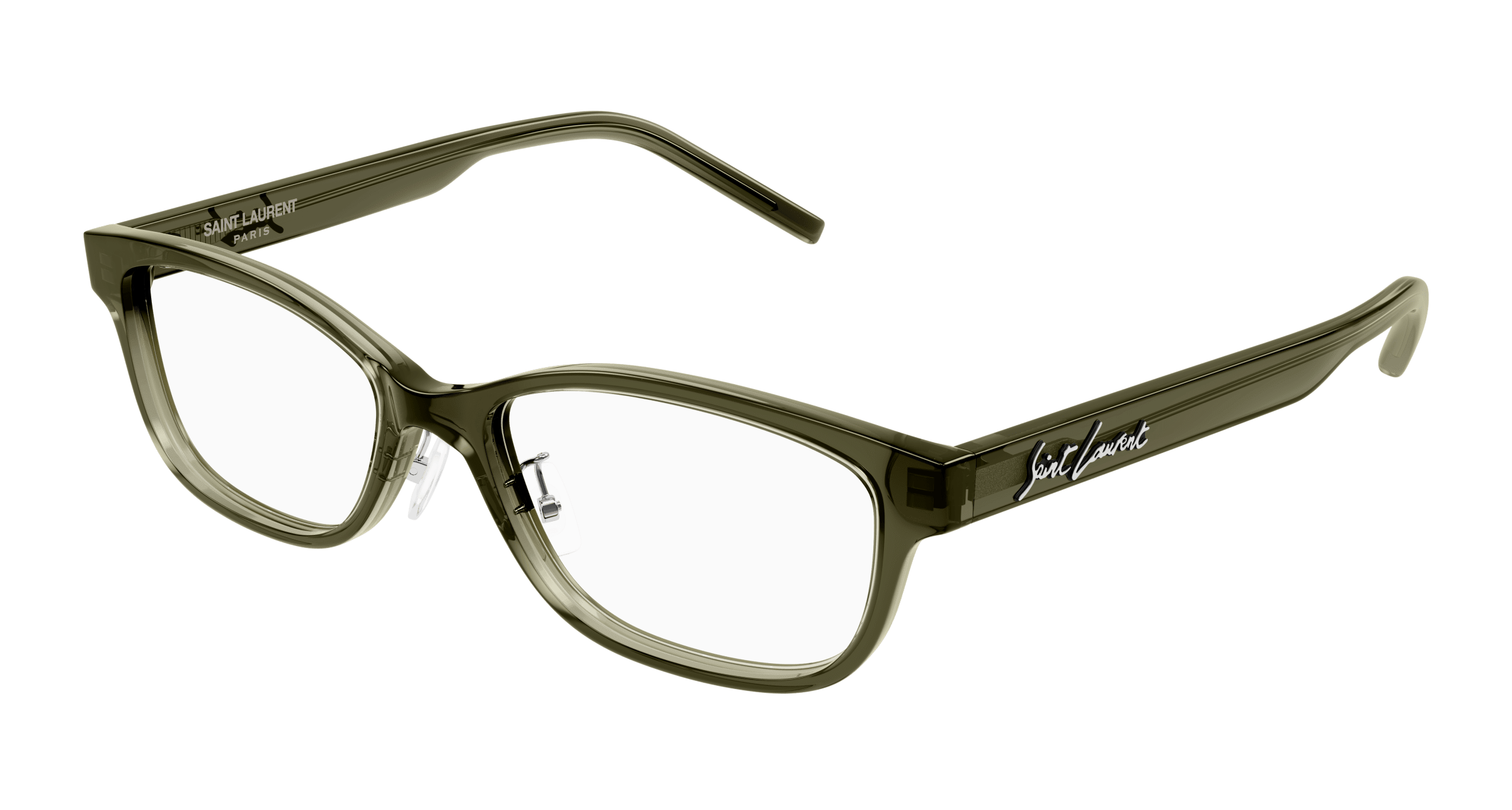 Green Eyeglasses Saint Laurent 889652446233