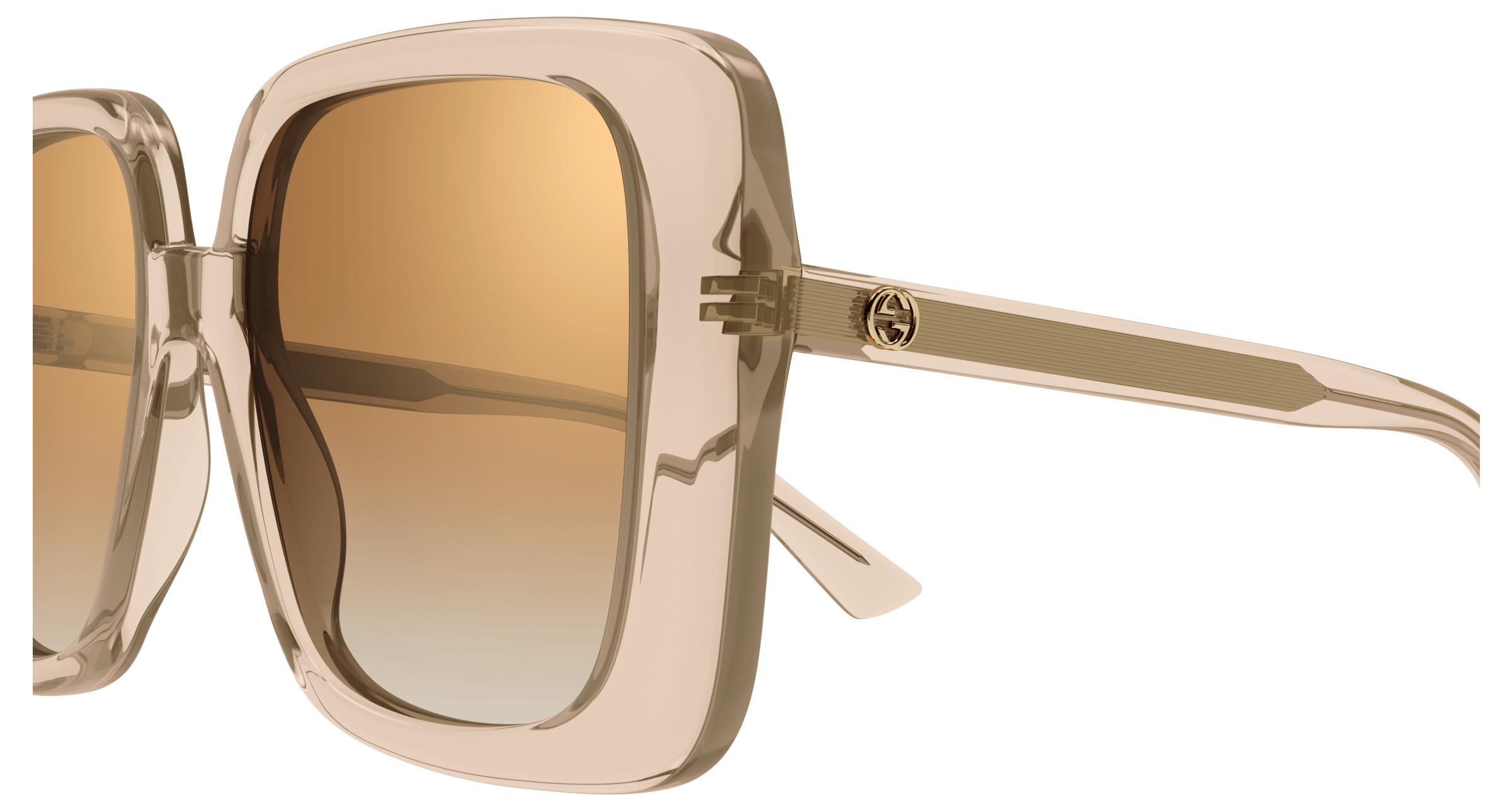 Beige Sunglasses Gucci 889652412108