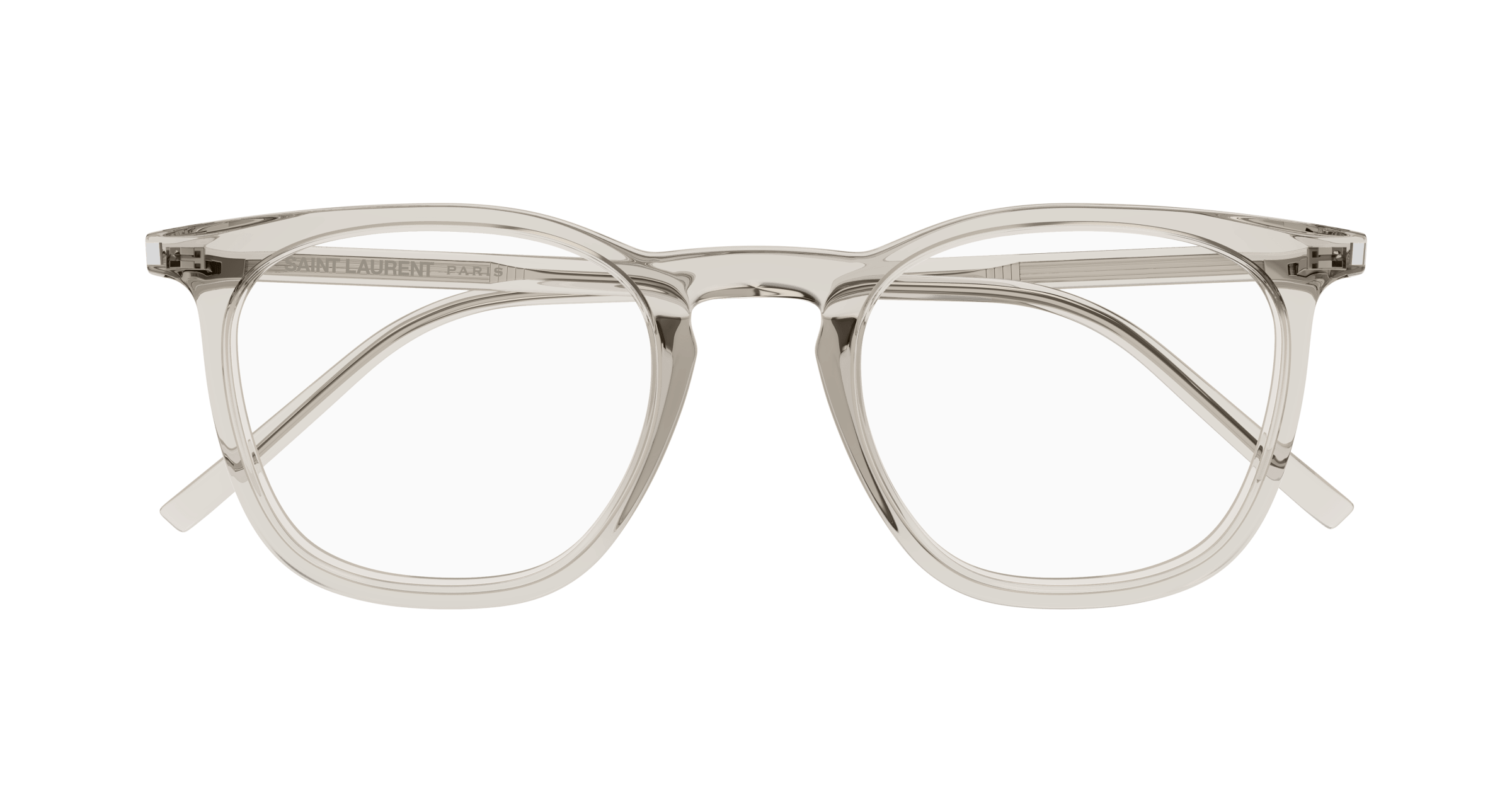 Beige Eyeglasses Saint Laurent 889652445908