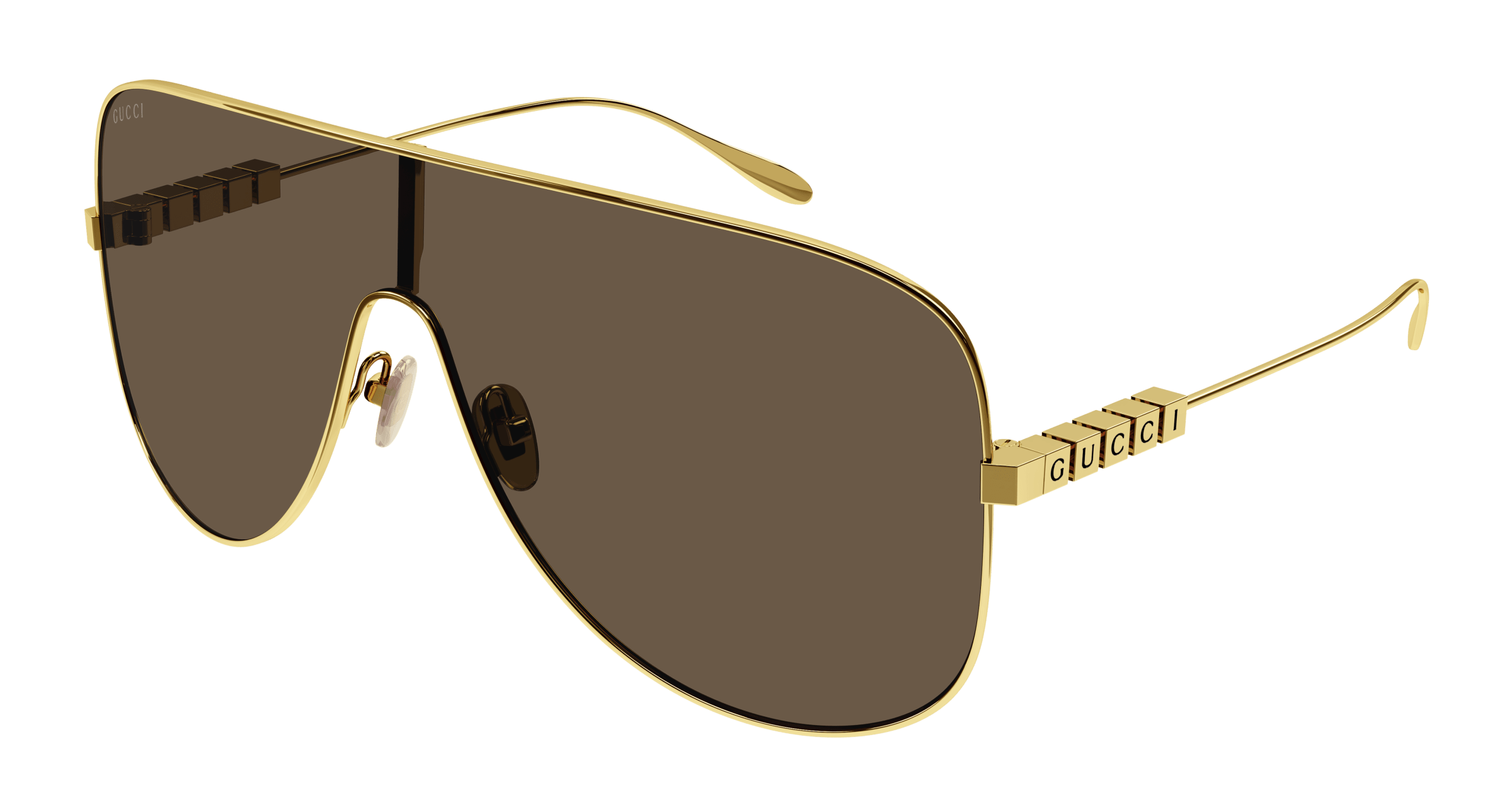 Gold Sunglasses Gucci 889652440231