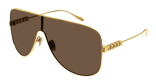 Gold Sunglasses Gucci 889652440231