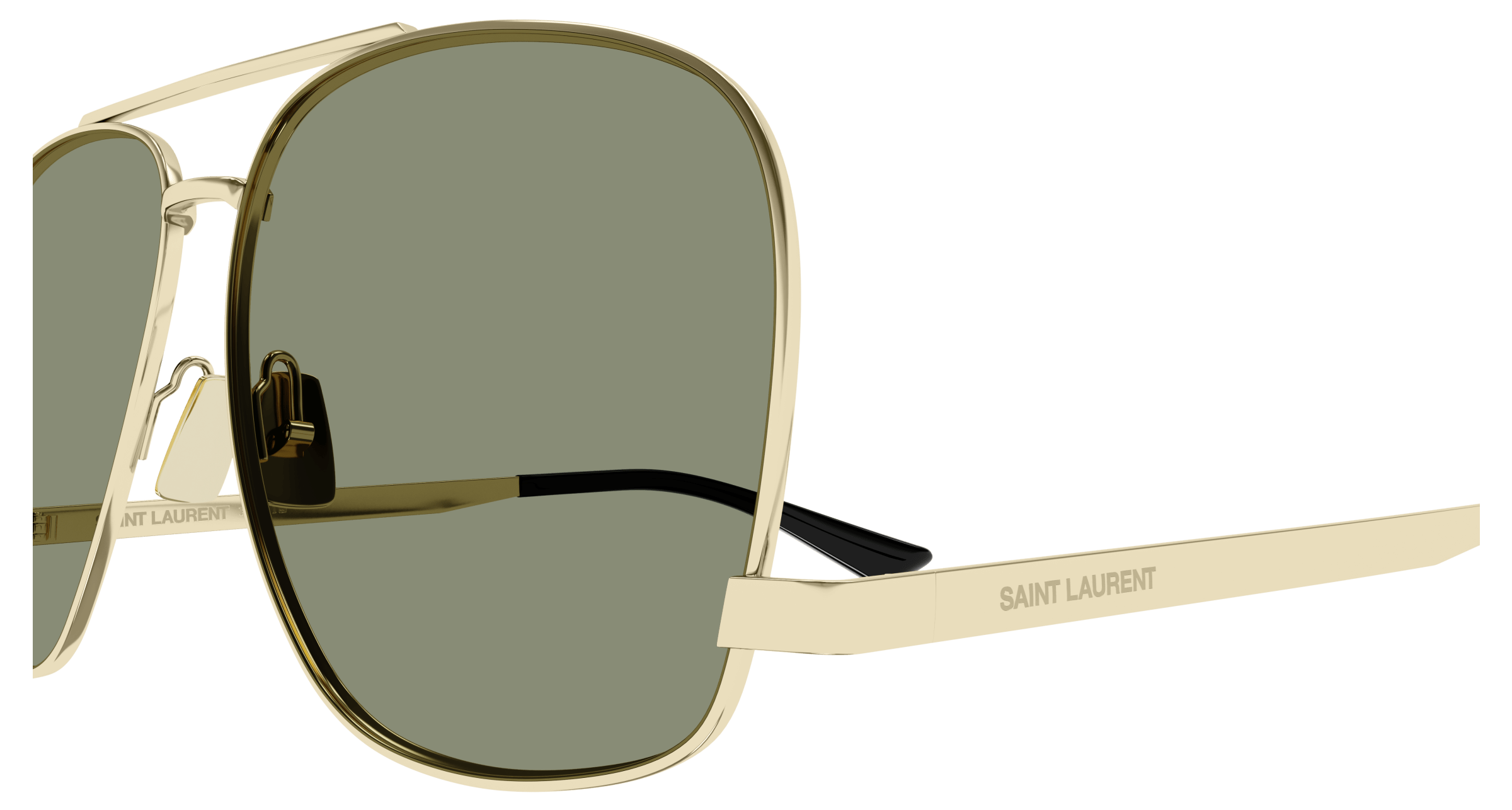 Gold Sunglasses Saint Laurent 889652475271