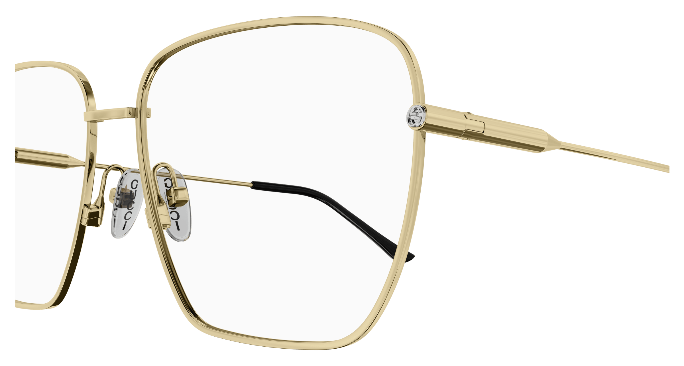 Gold Eyeglasses Gucci 889652439549