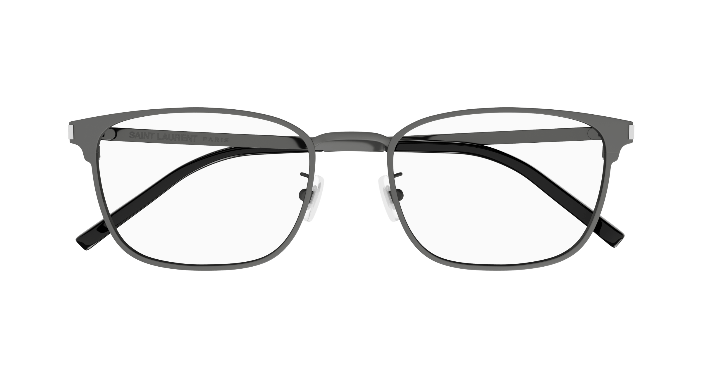 Gunmetal Eyeglasses Saint Laurent 889652446295