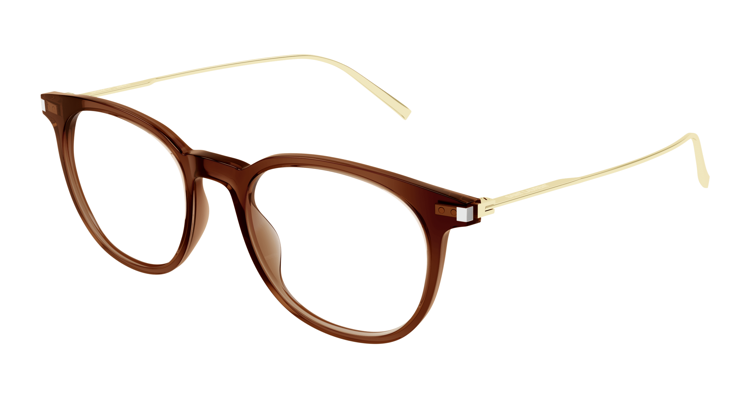 Brown Eyeglasses Saint Laurent 889652420646