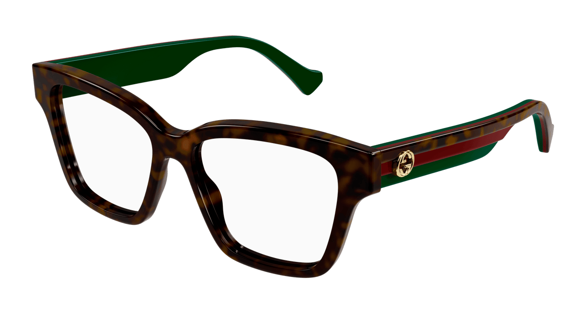 Havana Eyeglasses Gucci 889652416274