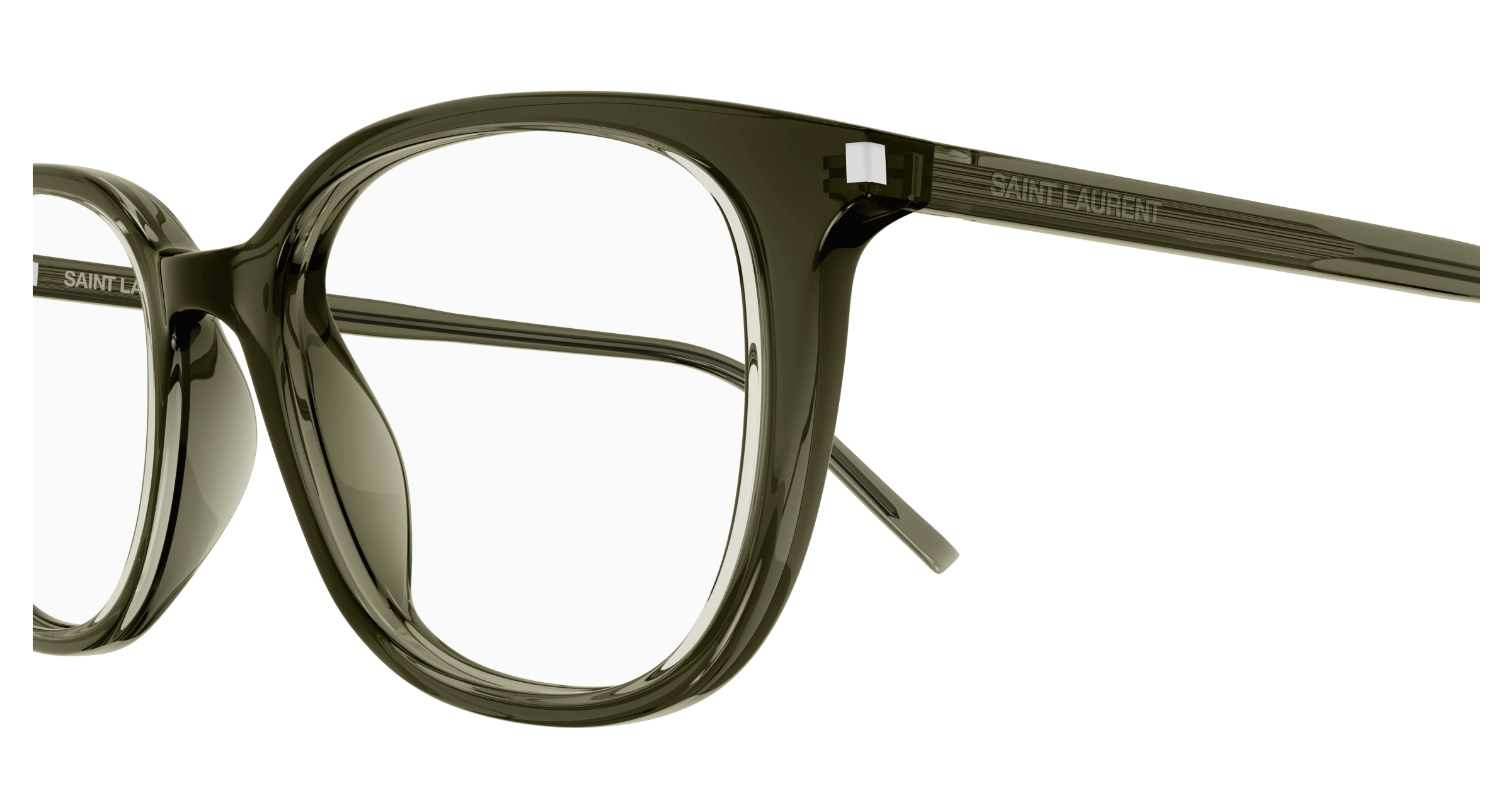 Green Eyeglasses Saint Laurent 889652454573