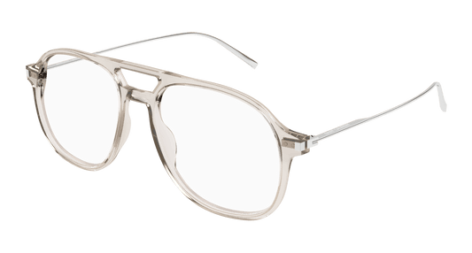 Beige Eyeglasses Saint Laurent 889652446066