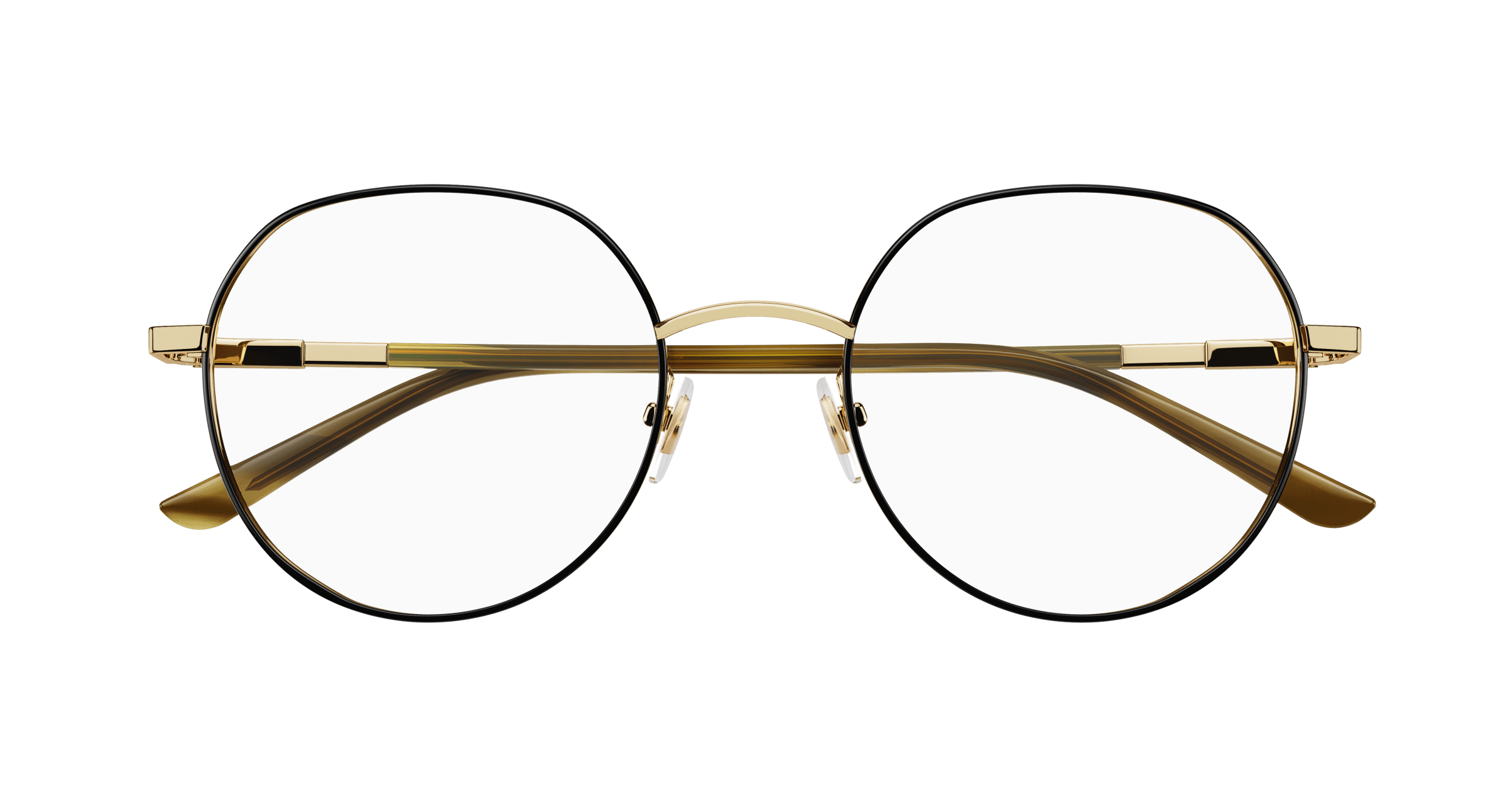 Gold Eyeglasses Gucci 889652414348