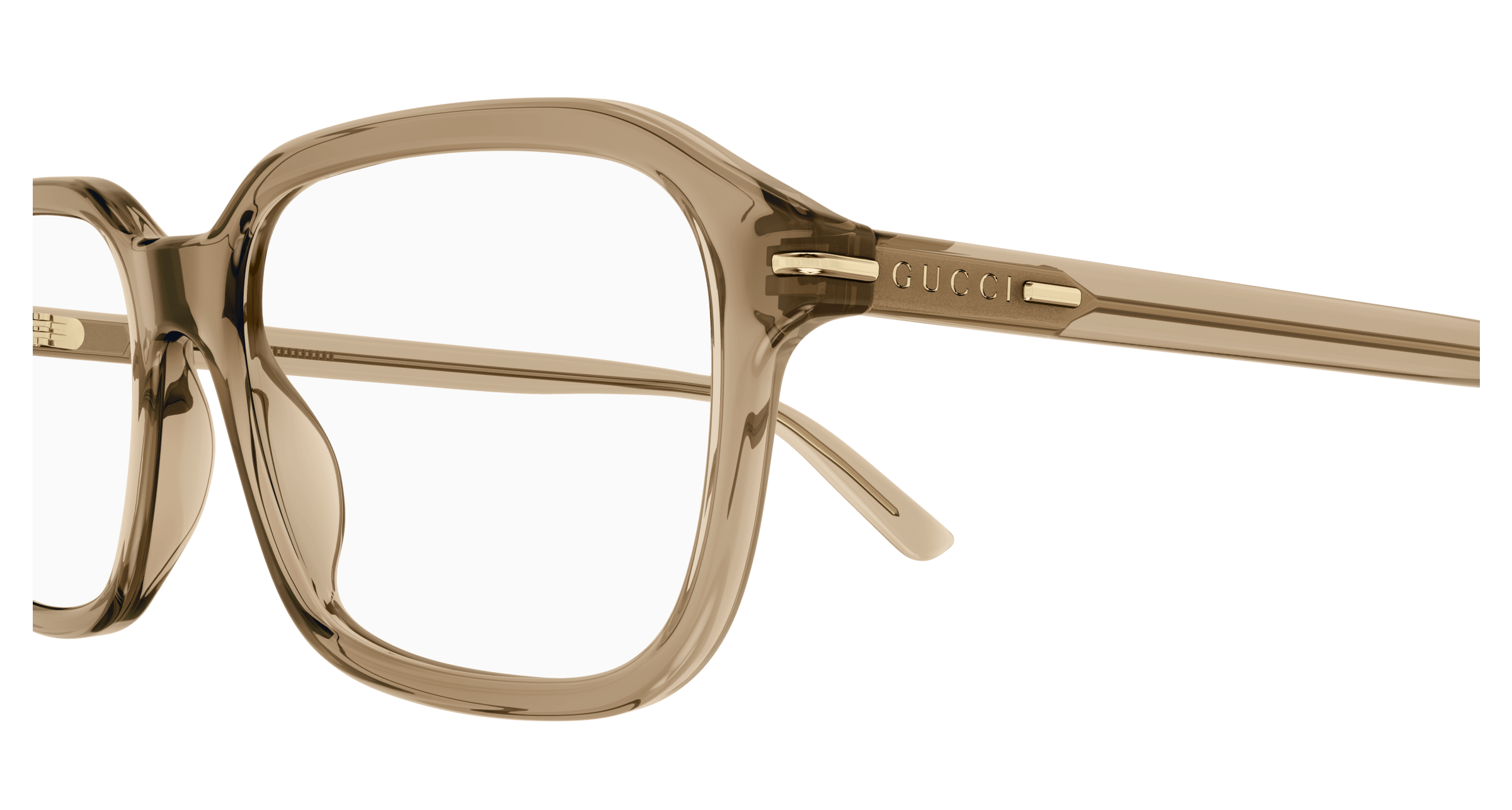 Brown Eyeglasses Gucci 889652438603