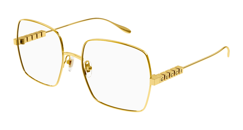 Gucci GG1434O Gold (Transparent) 889652441467
