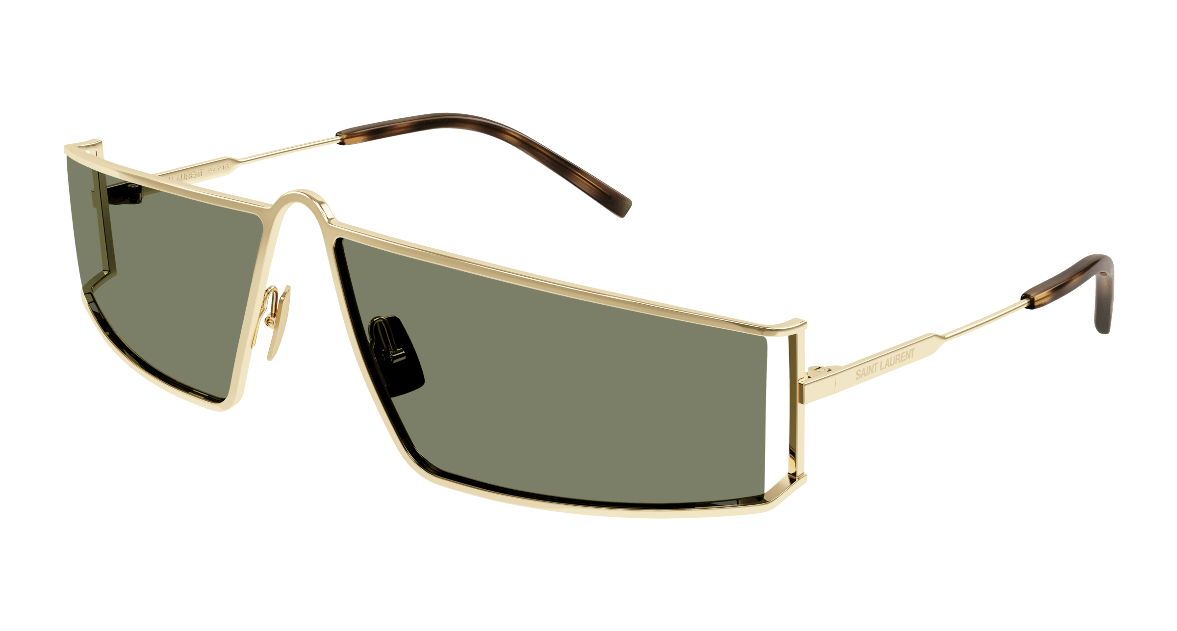 Gold Sunglasses Saint Laurent 889652442457