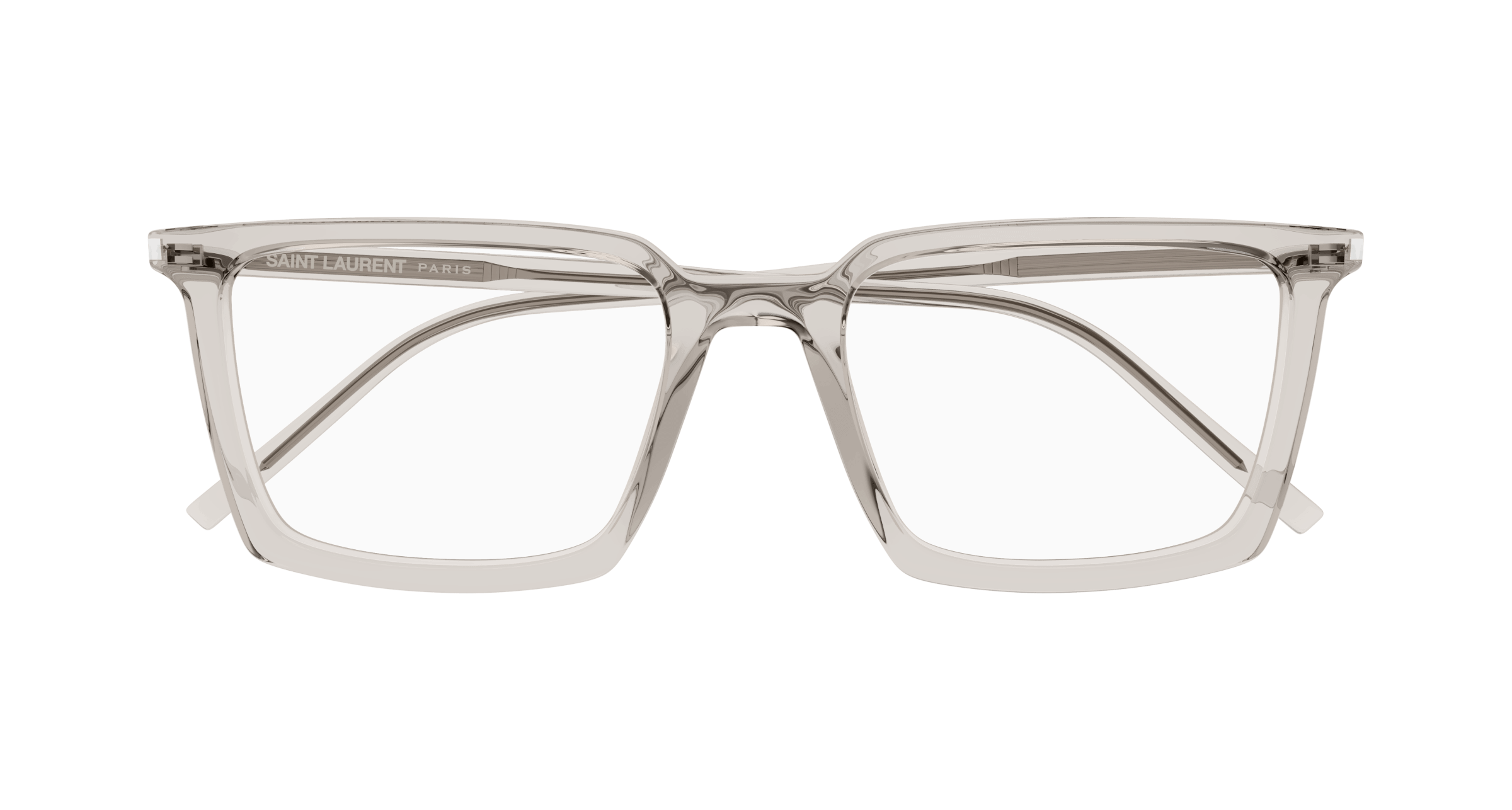 Beige Eyeglasses Saint Laurent 889652445946